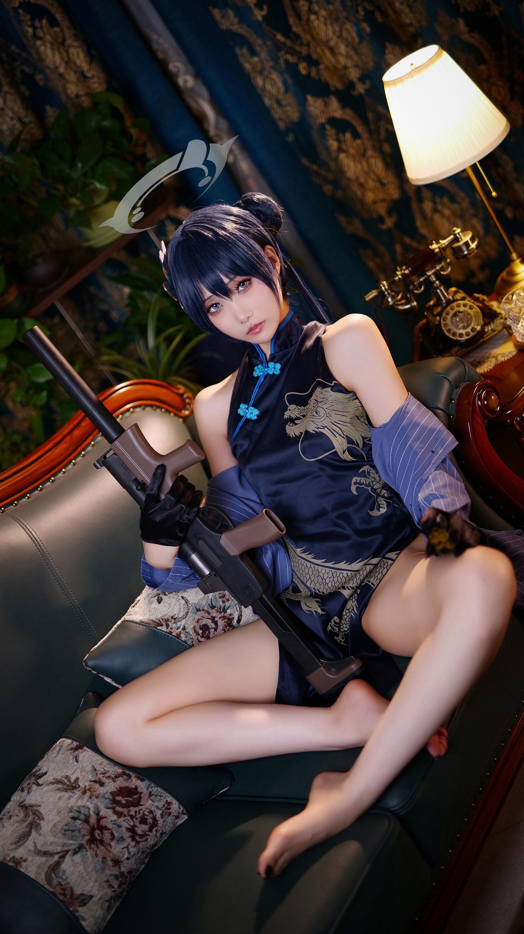 曉美媽 – 碧蓝档案 妃咲 Cosplay-第13张