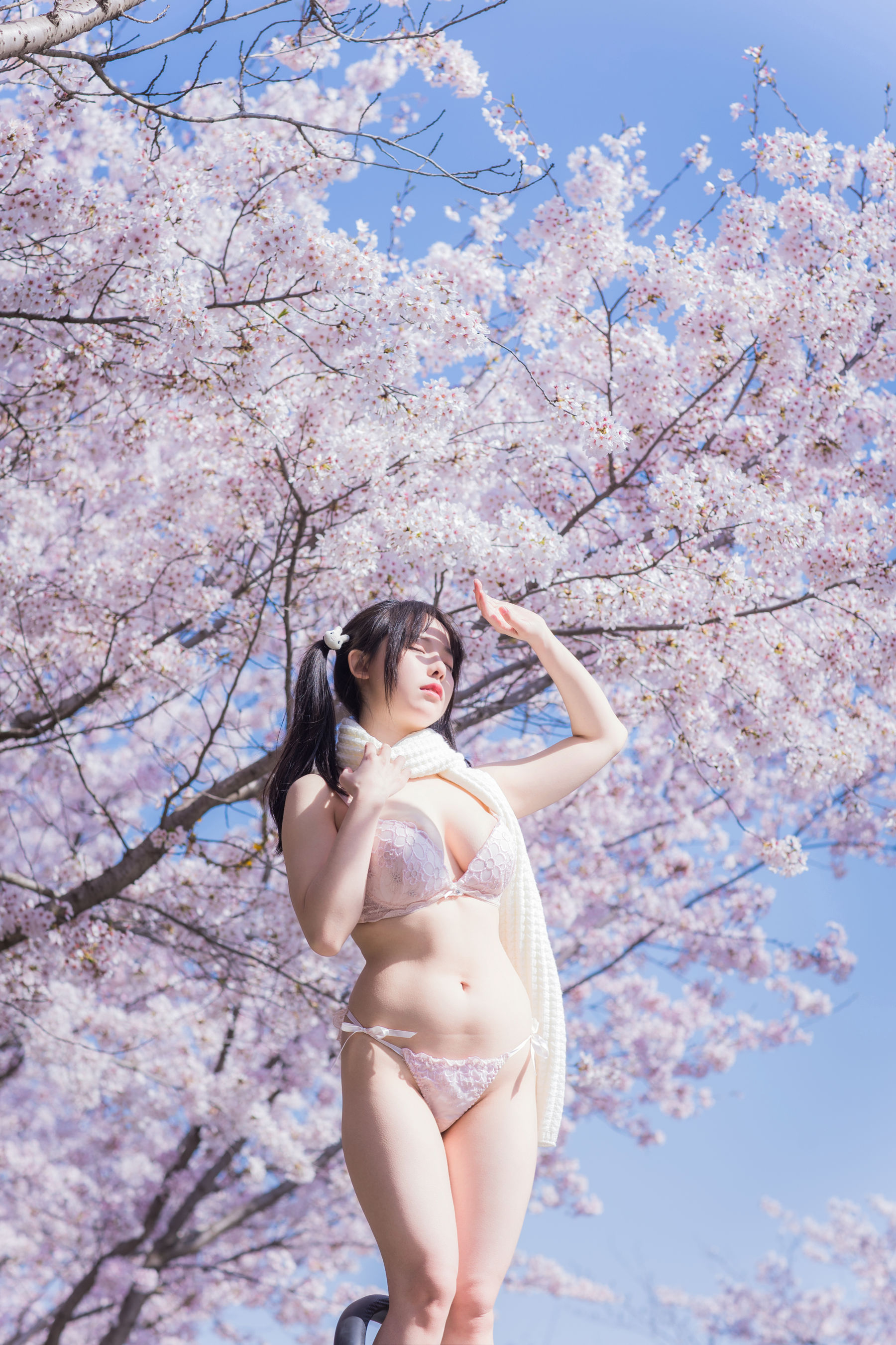 六味帝皇酱 – 樱花JK Cosplay-第9张