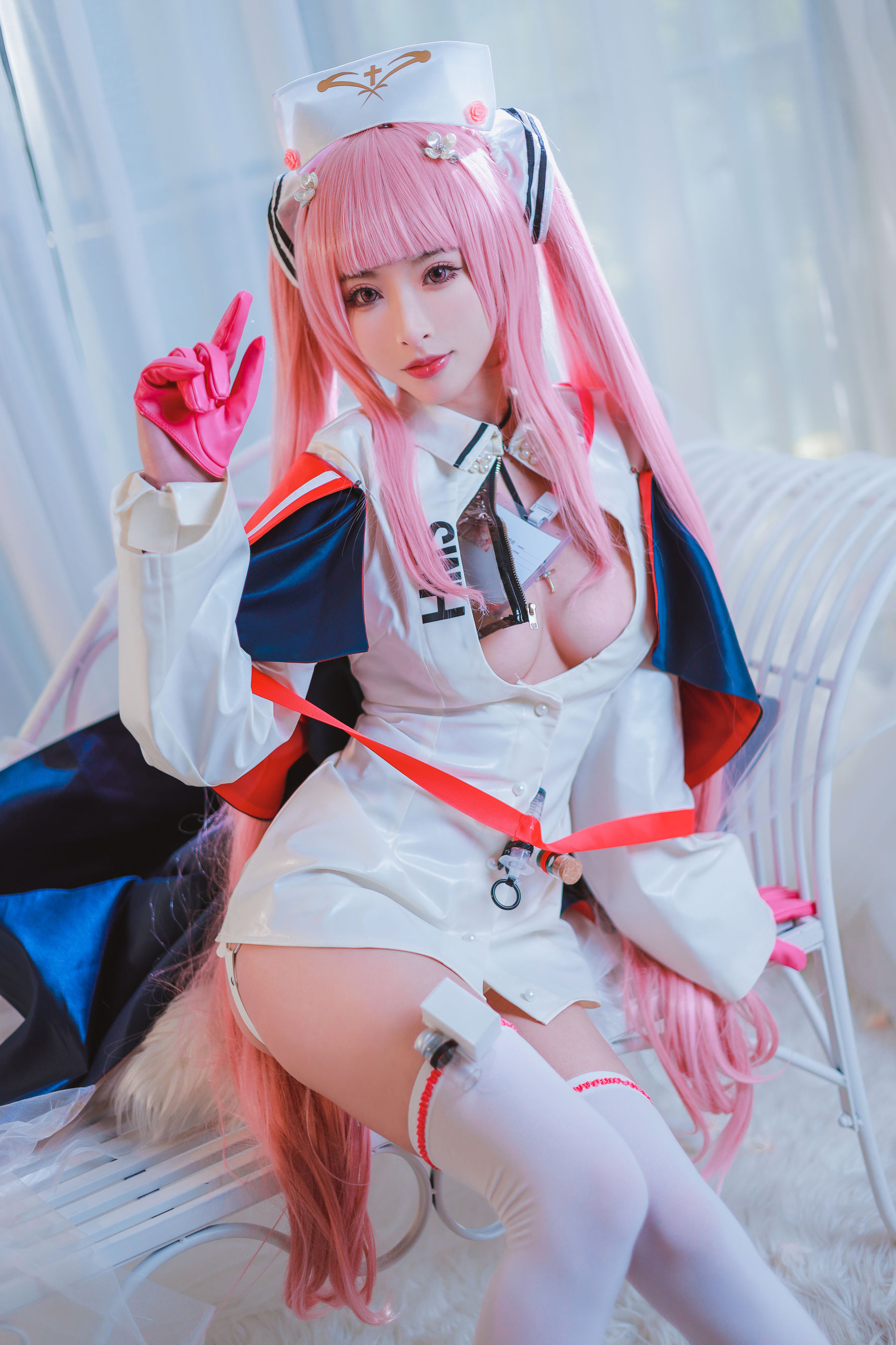 清水由乃 – 英仙座护士服 Cosplay-第36张