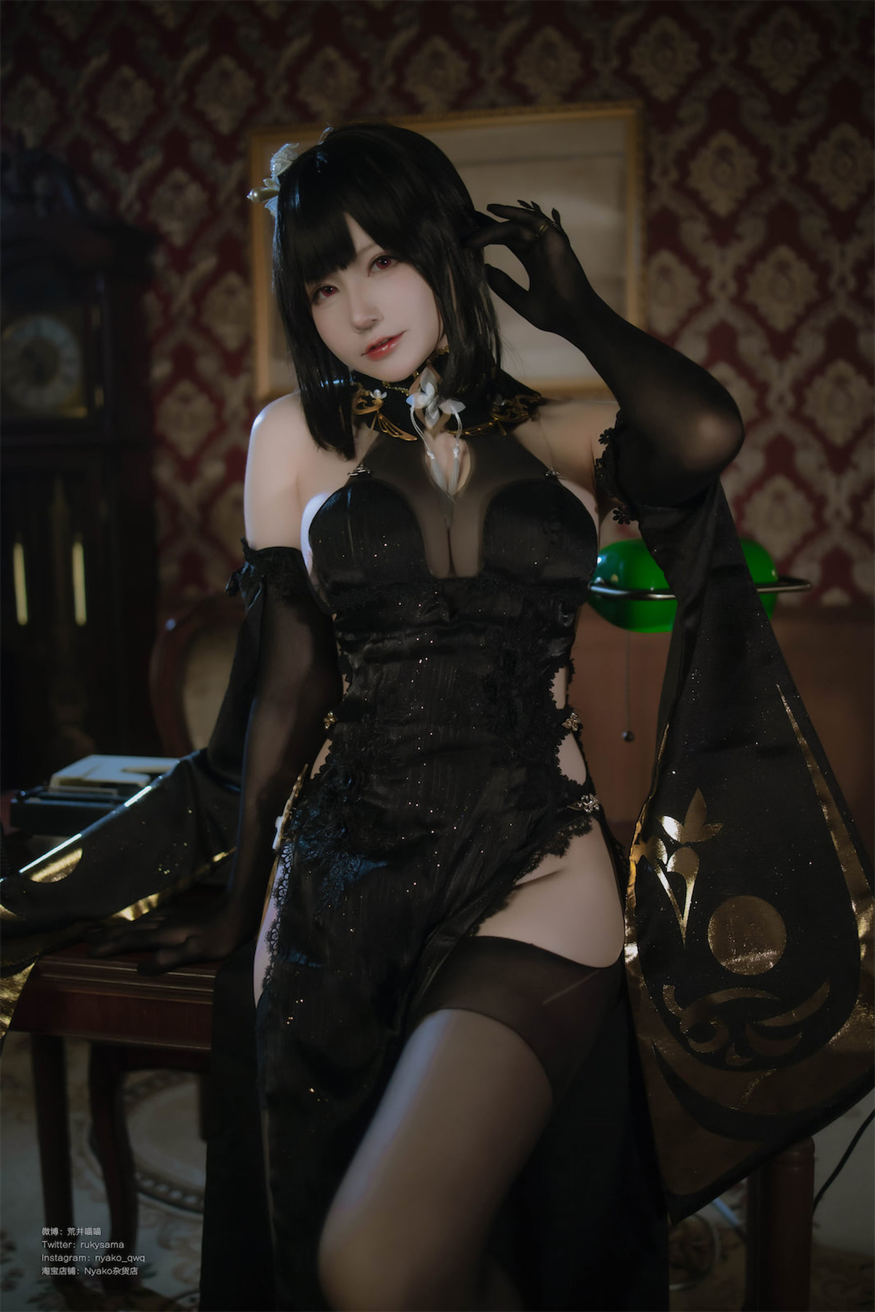 Nyako喵子 – 碧蓝航线镇海 Cosplay-第18张