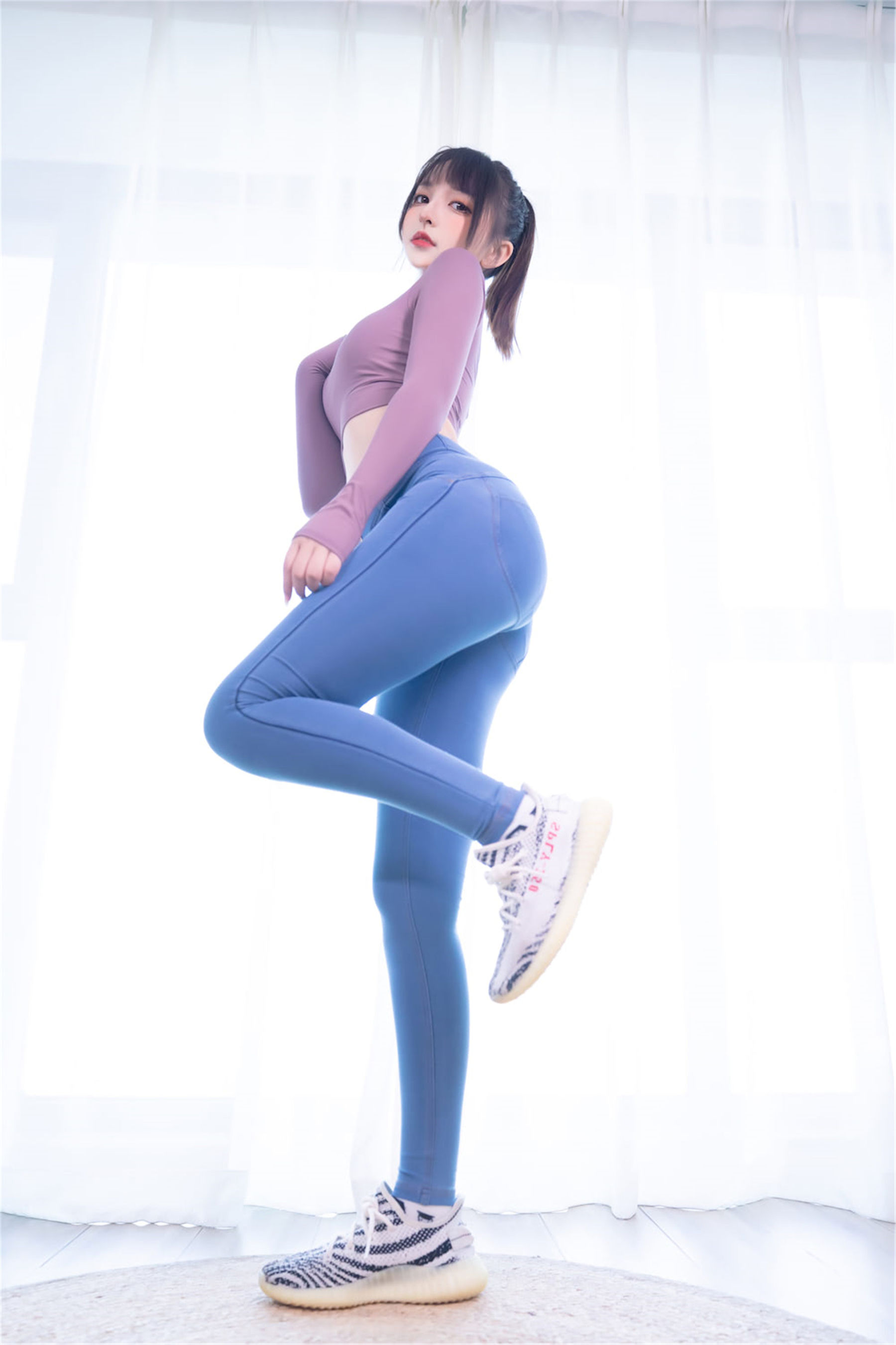 萝莉神楽板真冬之牛仔狂热 Cosplay-第56张