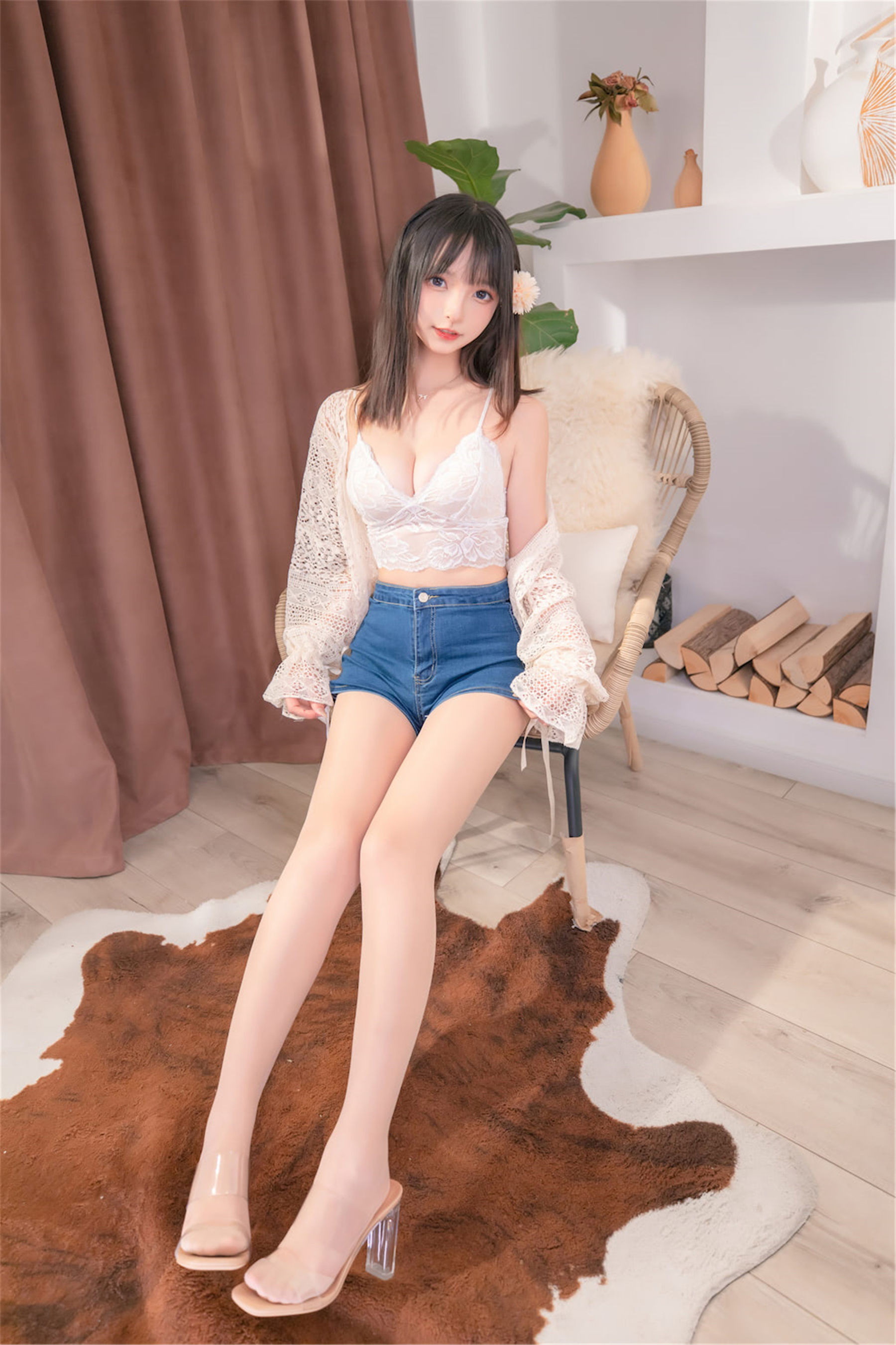 萝莉神楽板真冬之牛仔狂热 Cosplay-第42张
