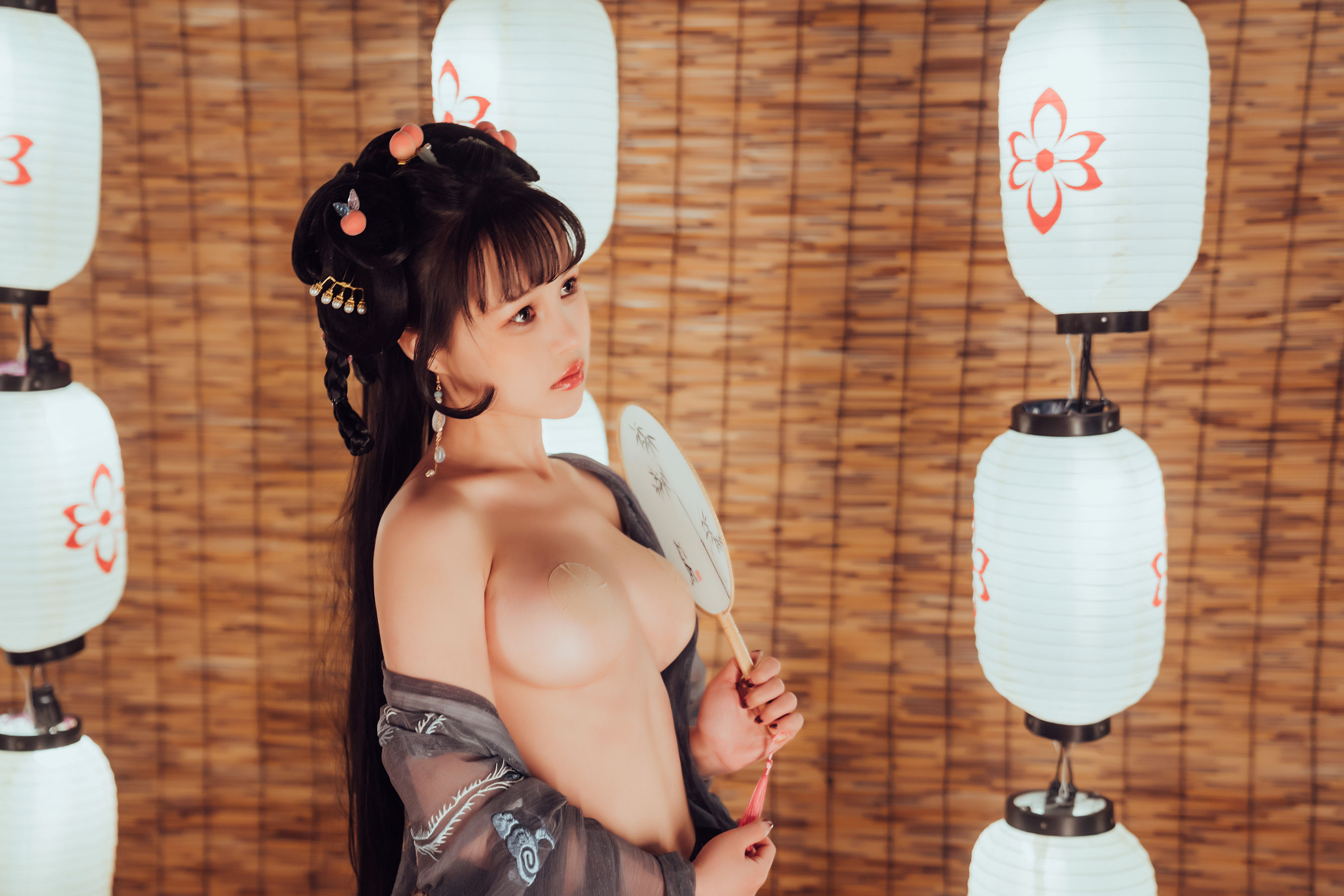 美少女晕崽 – 小琵琶精 Cosplay-第57张