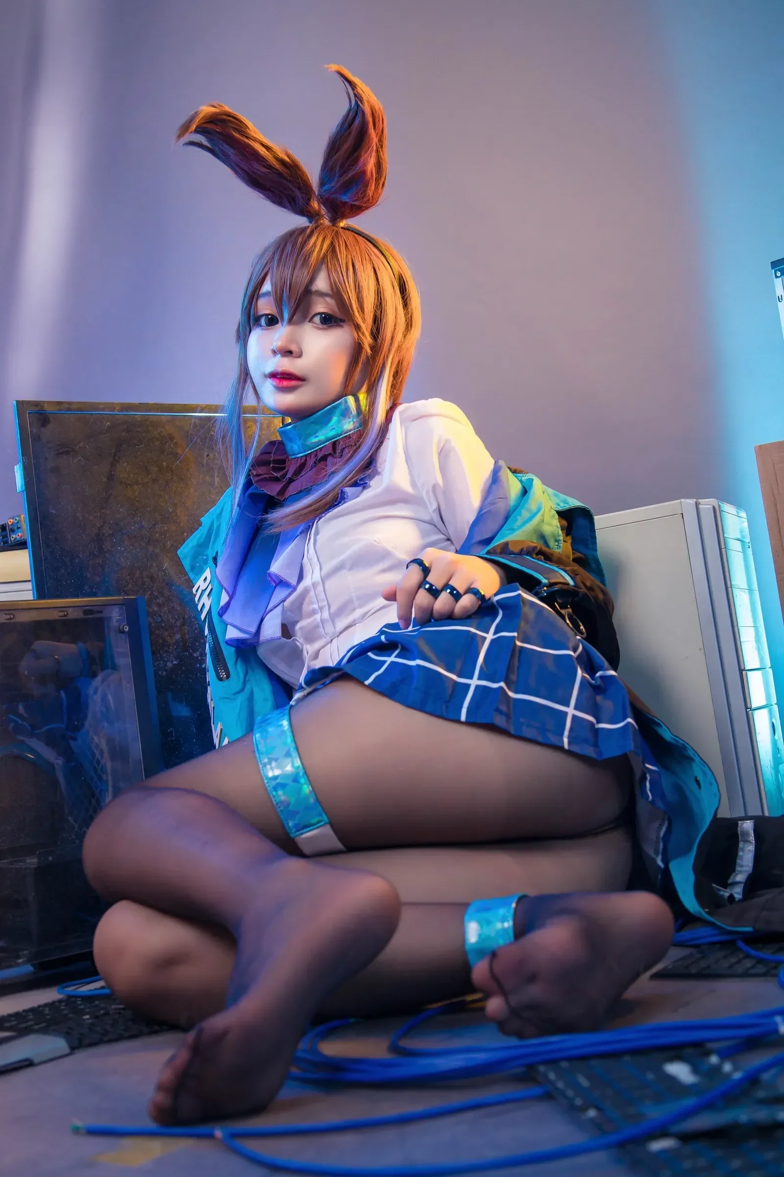 Umeko J – Amiya Arknights Cosplay-第5张