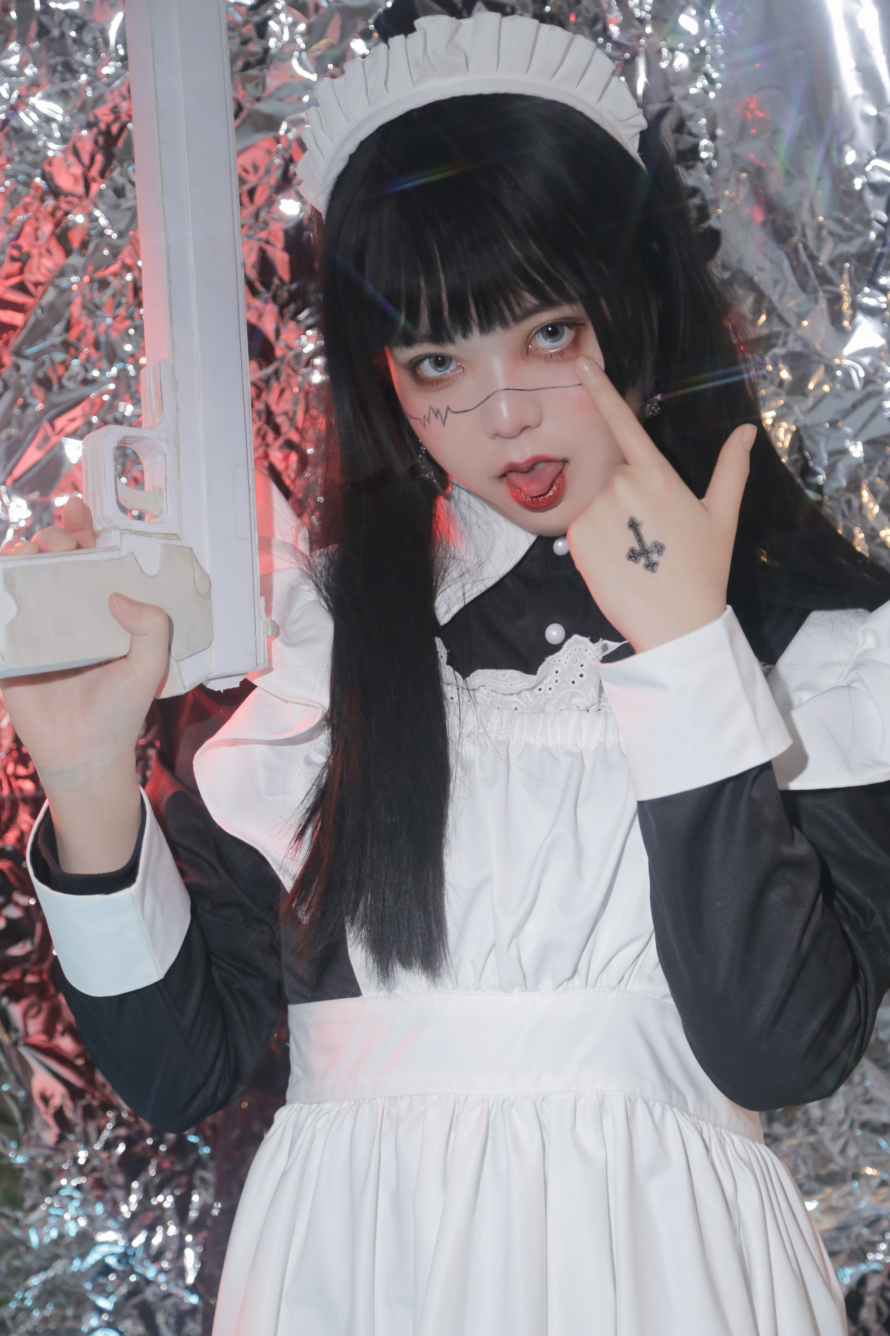 可爱妹子Fushii_海堂 – 生化女仆 Cosplay-第18张