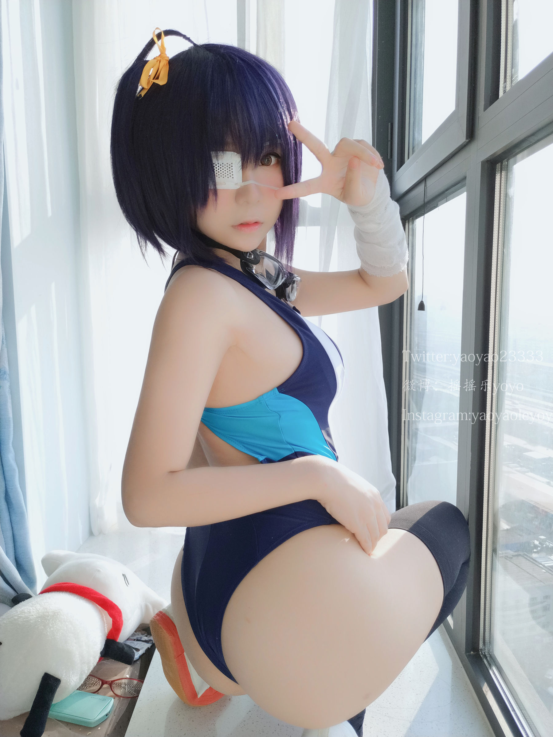 萌妹子Coser摇摇乐yoyo 六花 Cosplay-第52张