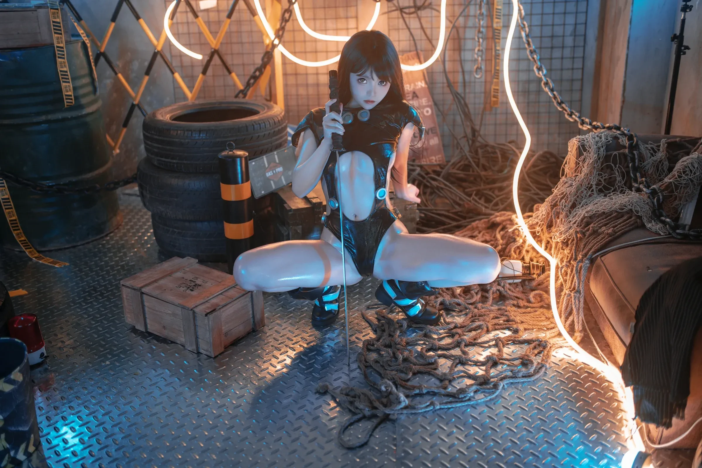 Bangni邦尼  杀戮都市 下平玲花 Cosplay-第14张