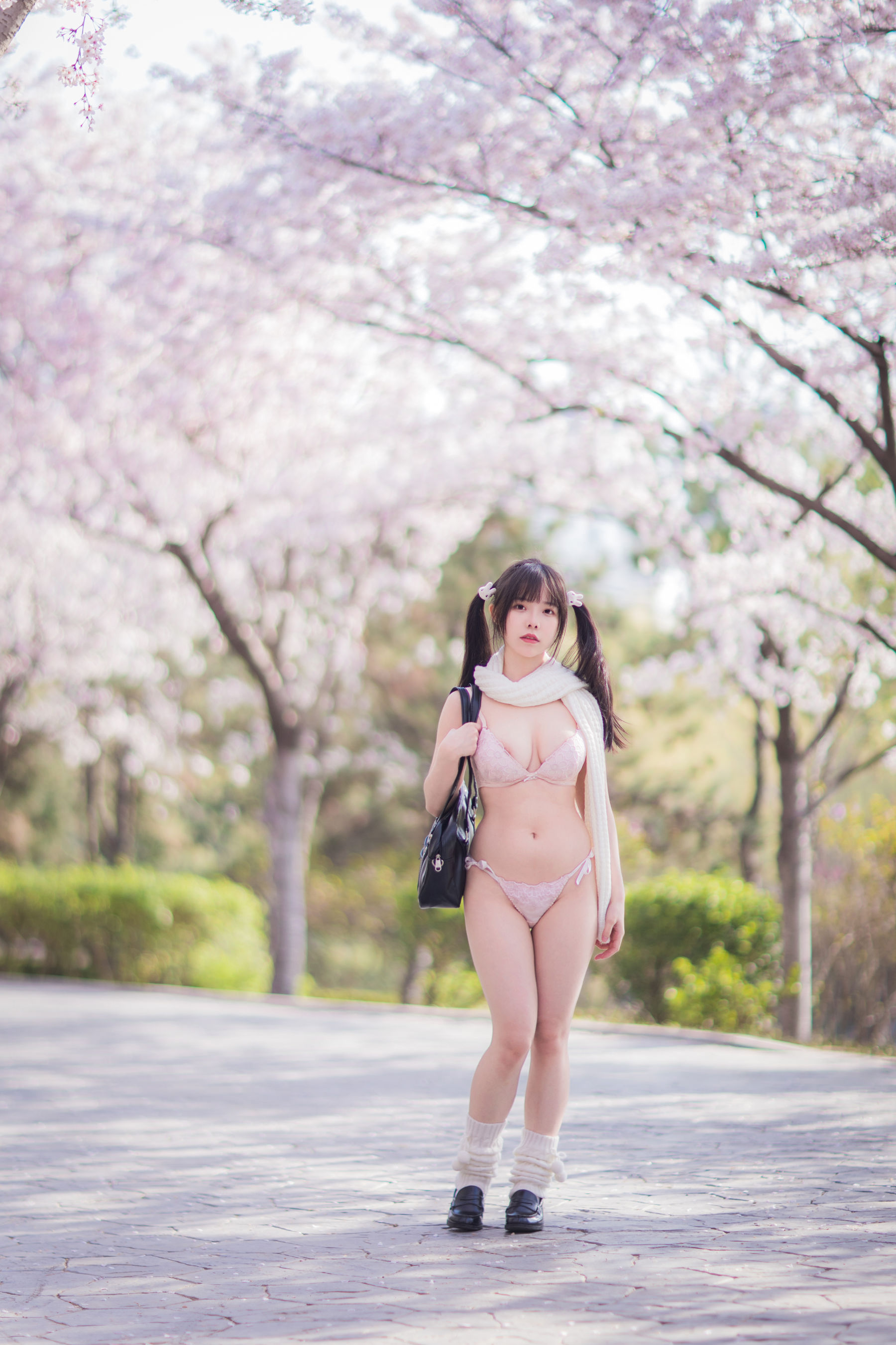 六味帝皇酱 – 樱花JK Cosplay-第38张