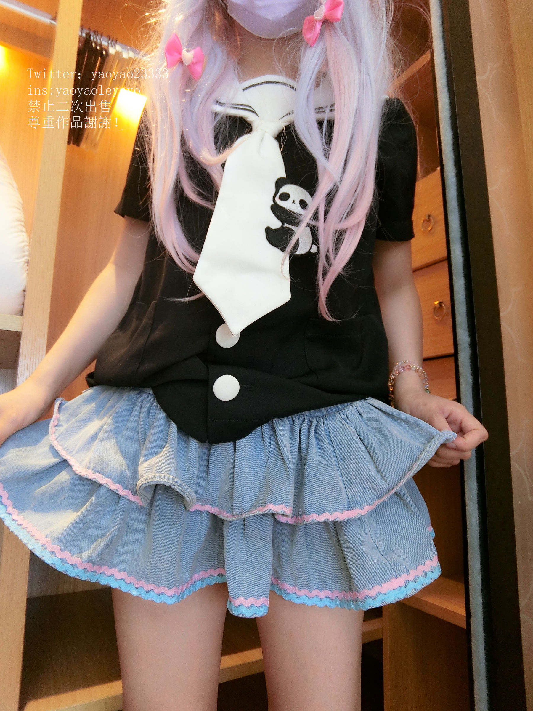 萌妹子Coser摇摇乐yoyo – 嫩足萝莉系 Cosplay-第24张