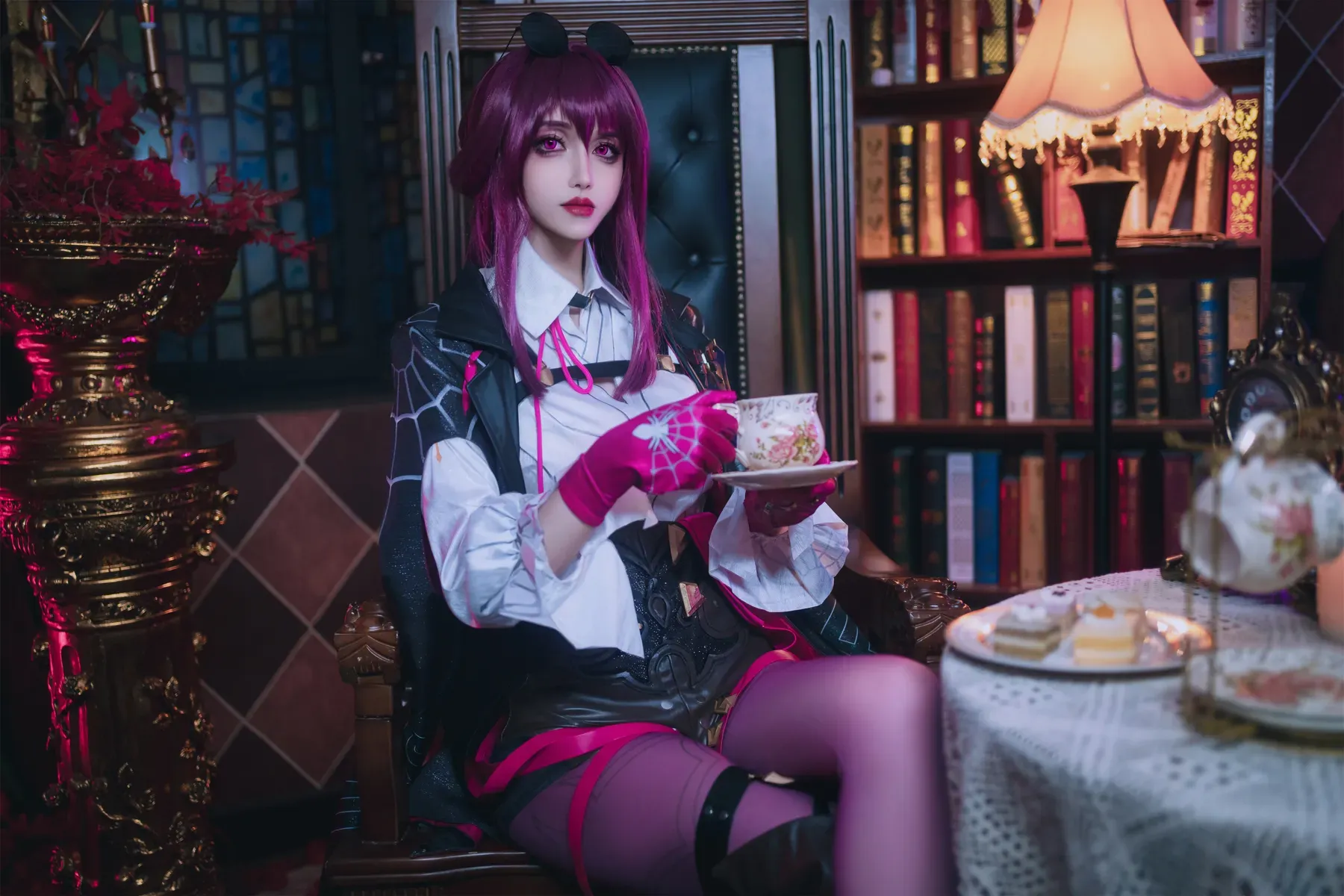 鹿八岁baby – 崩坏∶星穹铁道 卡芙卡 Cosplay-第61张
