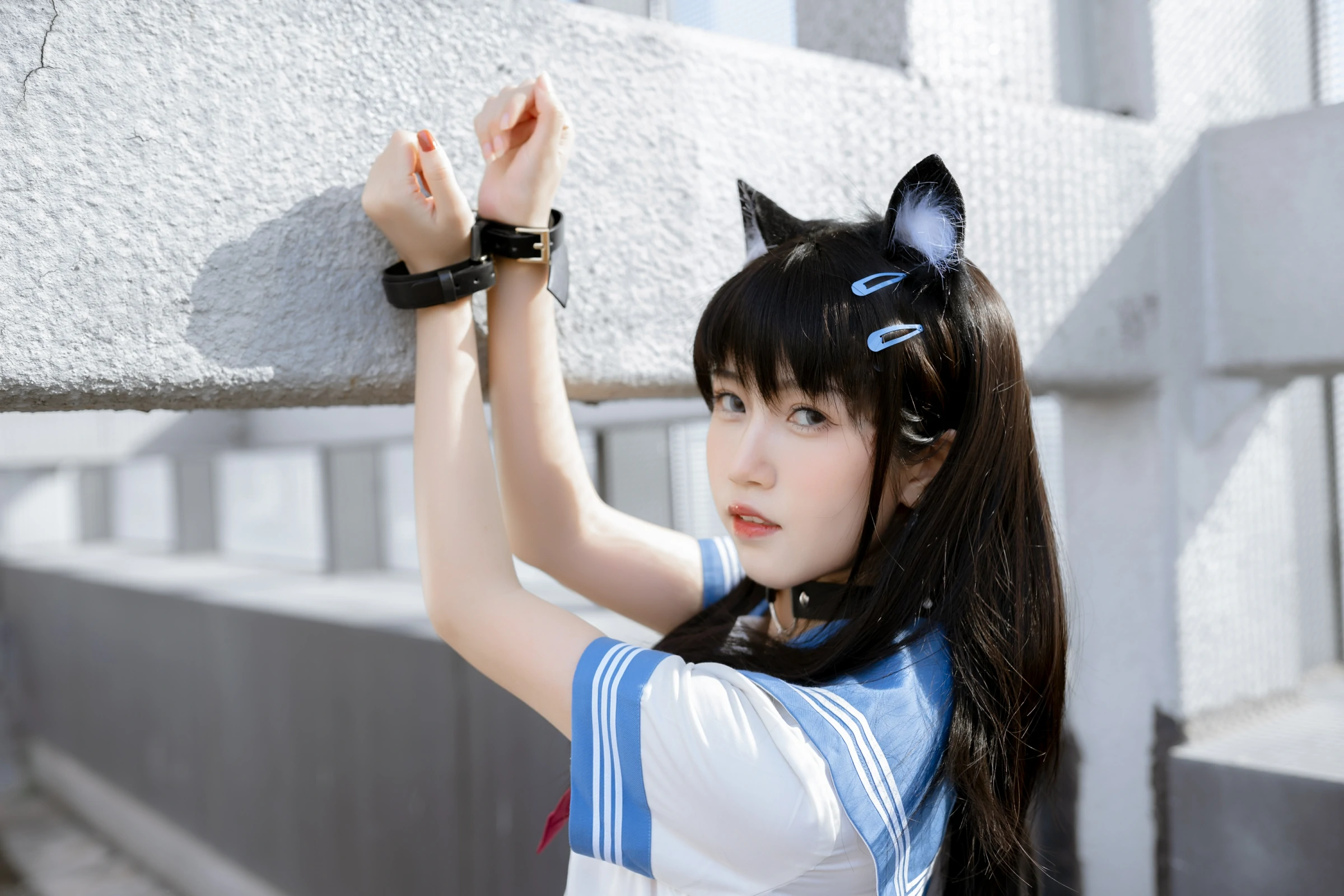 不呆猫 – 天台小m猫 Cosplay-第15张
