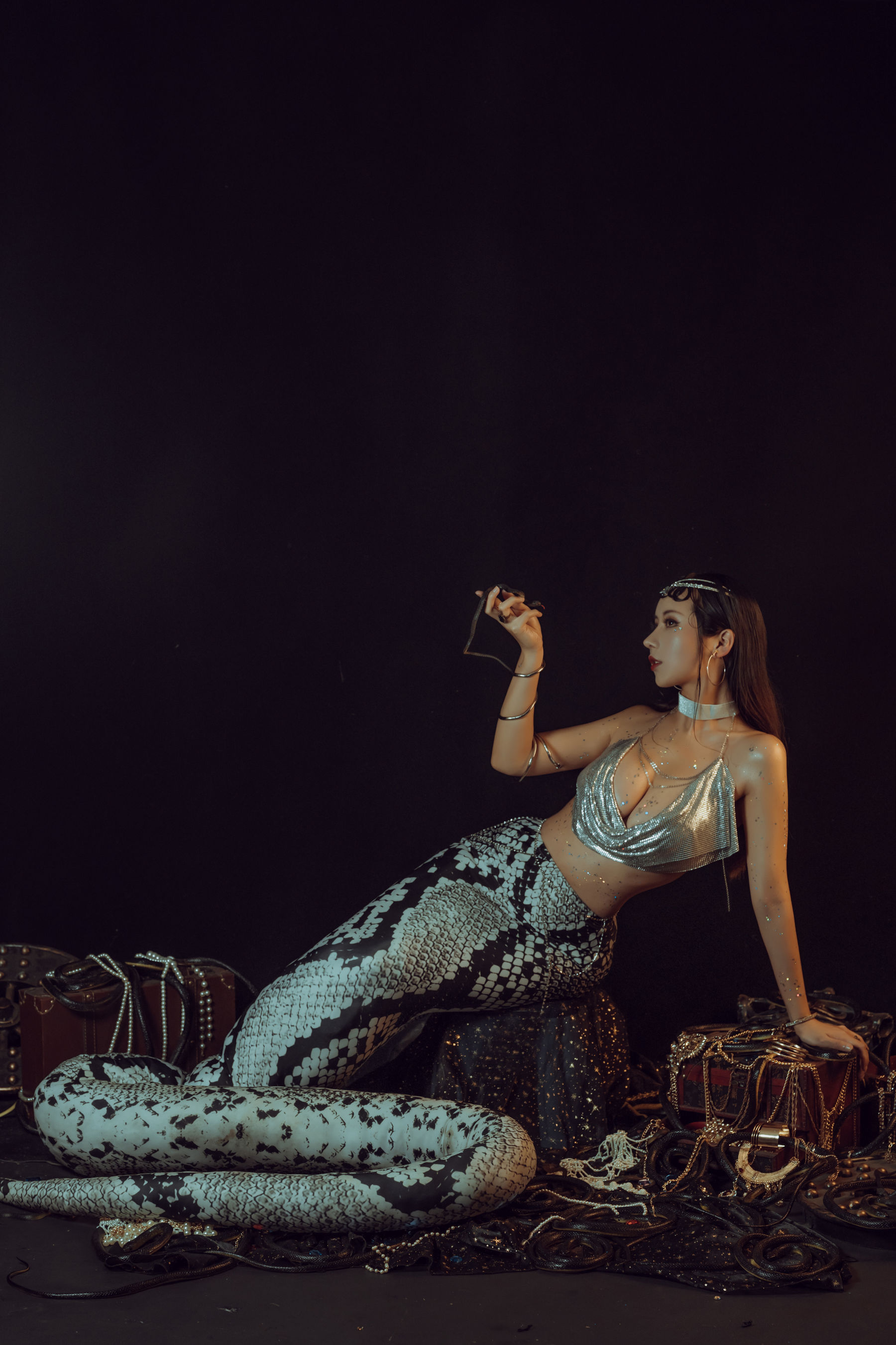 云溪溪 – 奶桃蛇姬 Cosplay-第39张