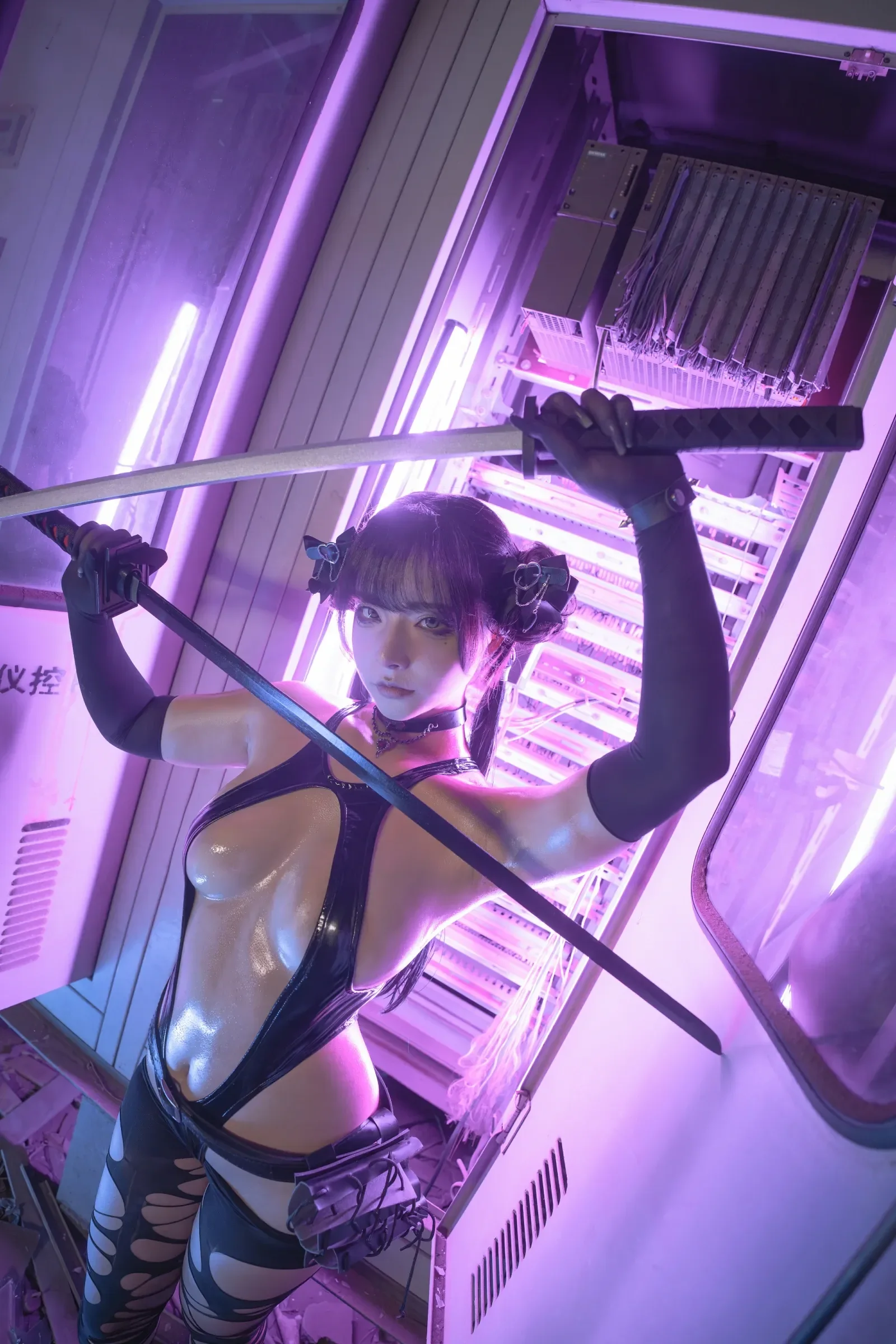 Kokuhui(yuuhui玉汇) – 双斩少女 Cosplay-第73张
