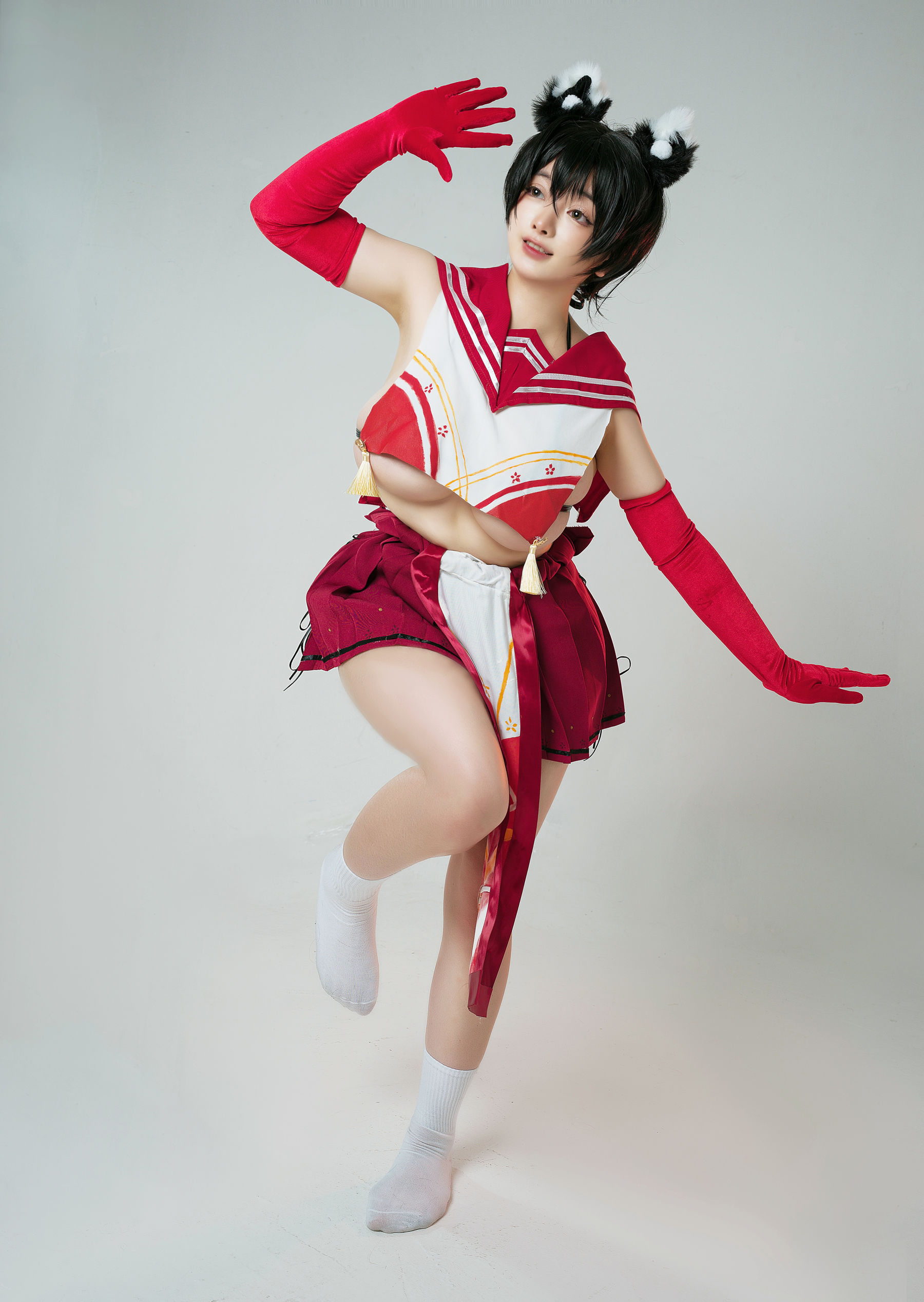 NinJA阿寨寨 – 椿 Cosplay-第23张