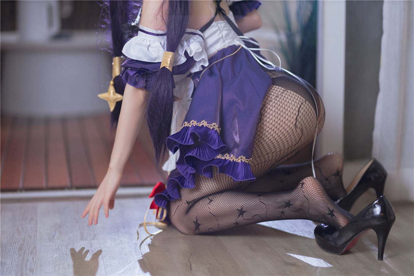 是三不是世w – 原神莫娜女仆 Cosplay-第14张