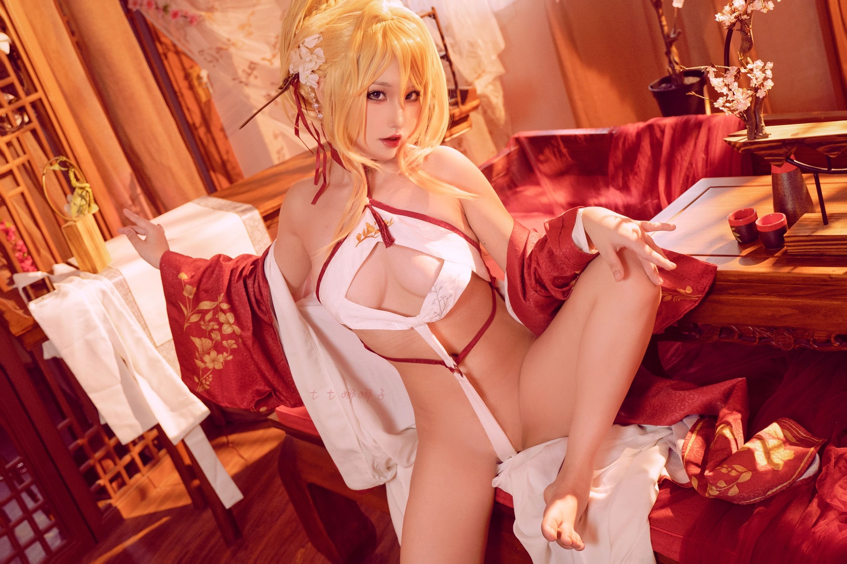 七七娜娜子 – 光荣新年 Cosplay-第17张
