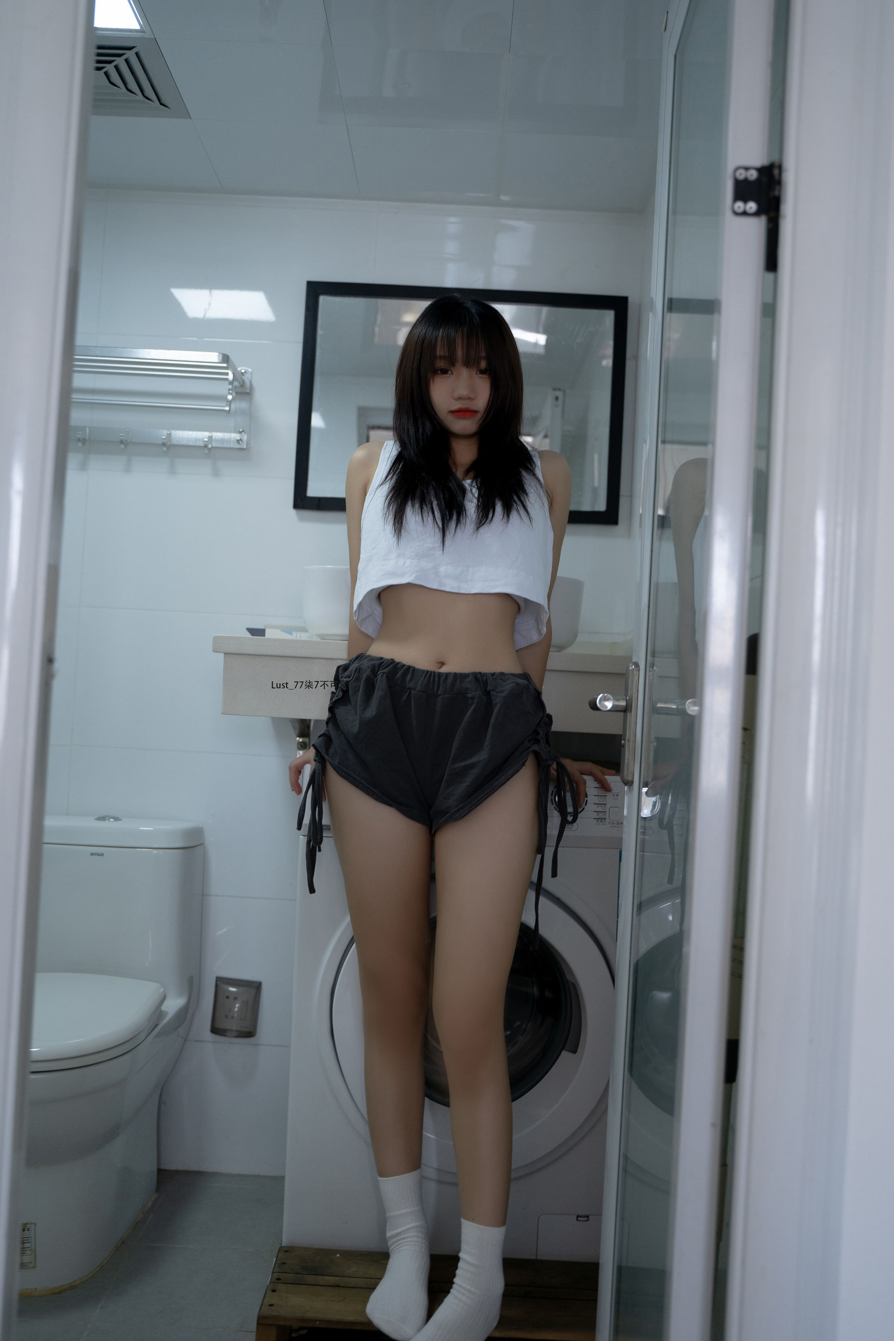 动漫博主柒柒要乖哦 – 初恋背心 Cosplay-第106张