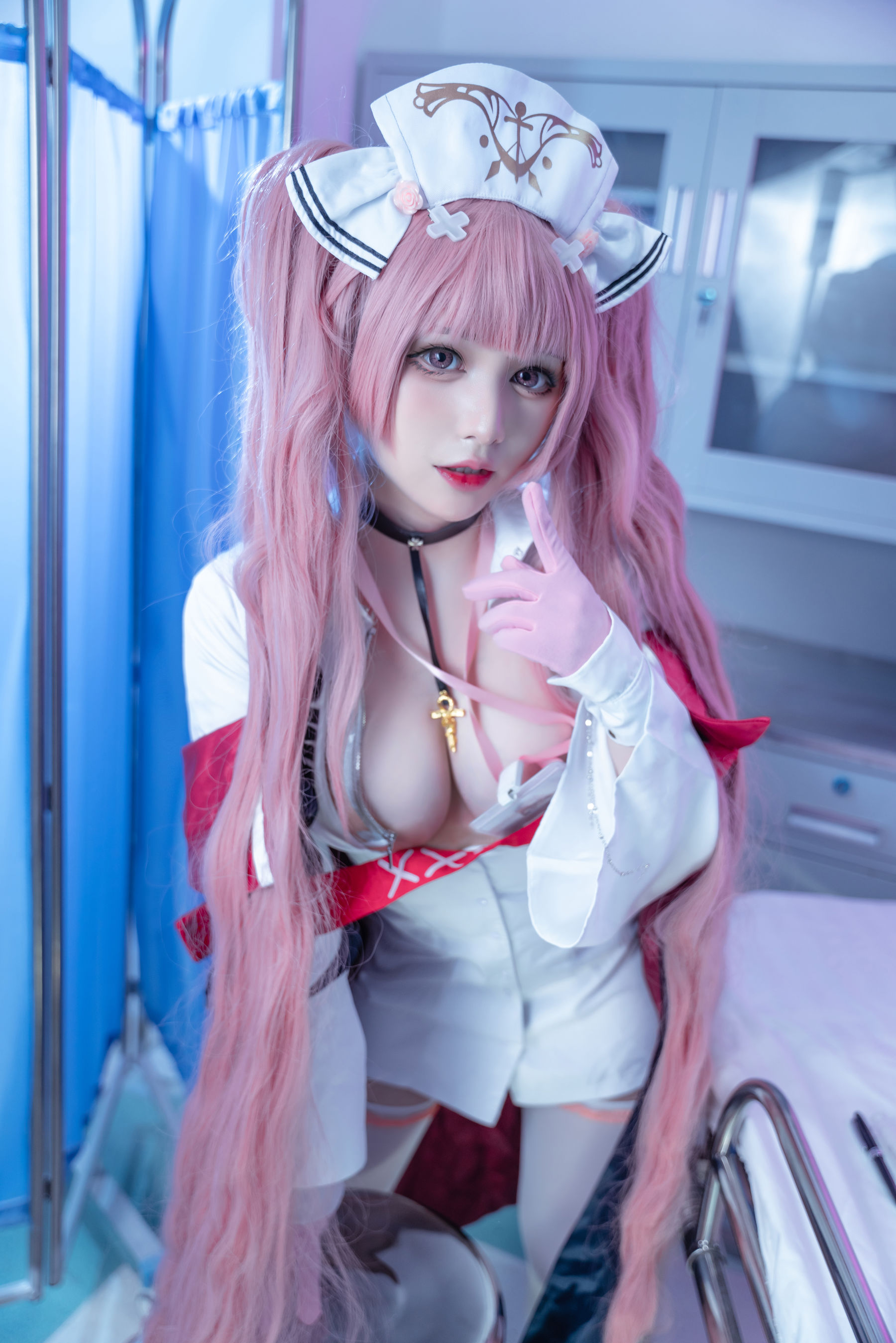 Shiroi_白井茶茶 – 碧蓝航线 英仙座护士 Cosplay-第39张