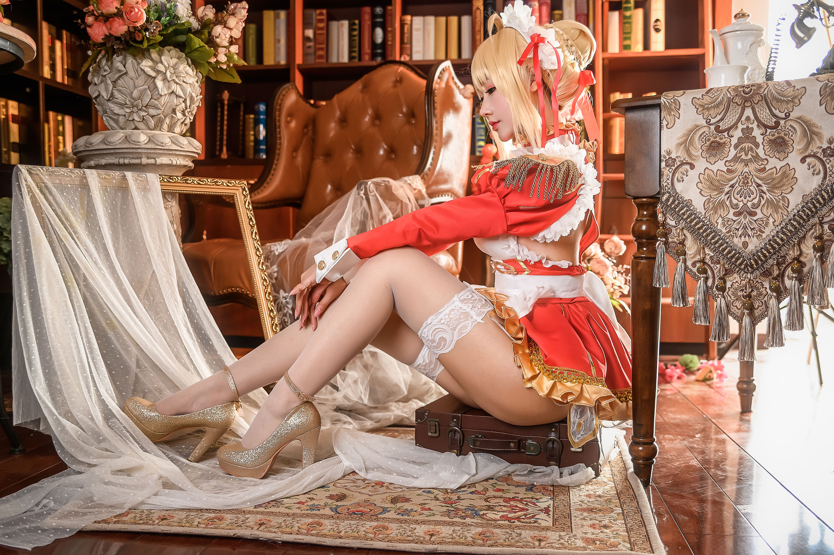 羽生三未 尼禄 Cosplay-第28张
