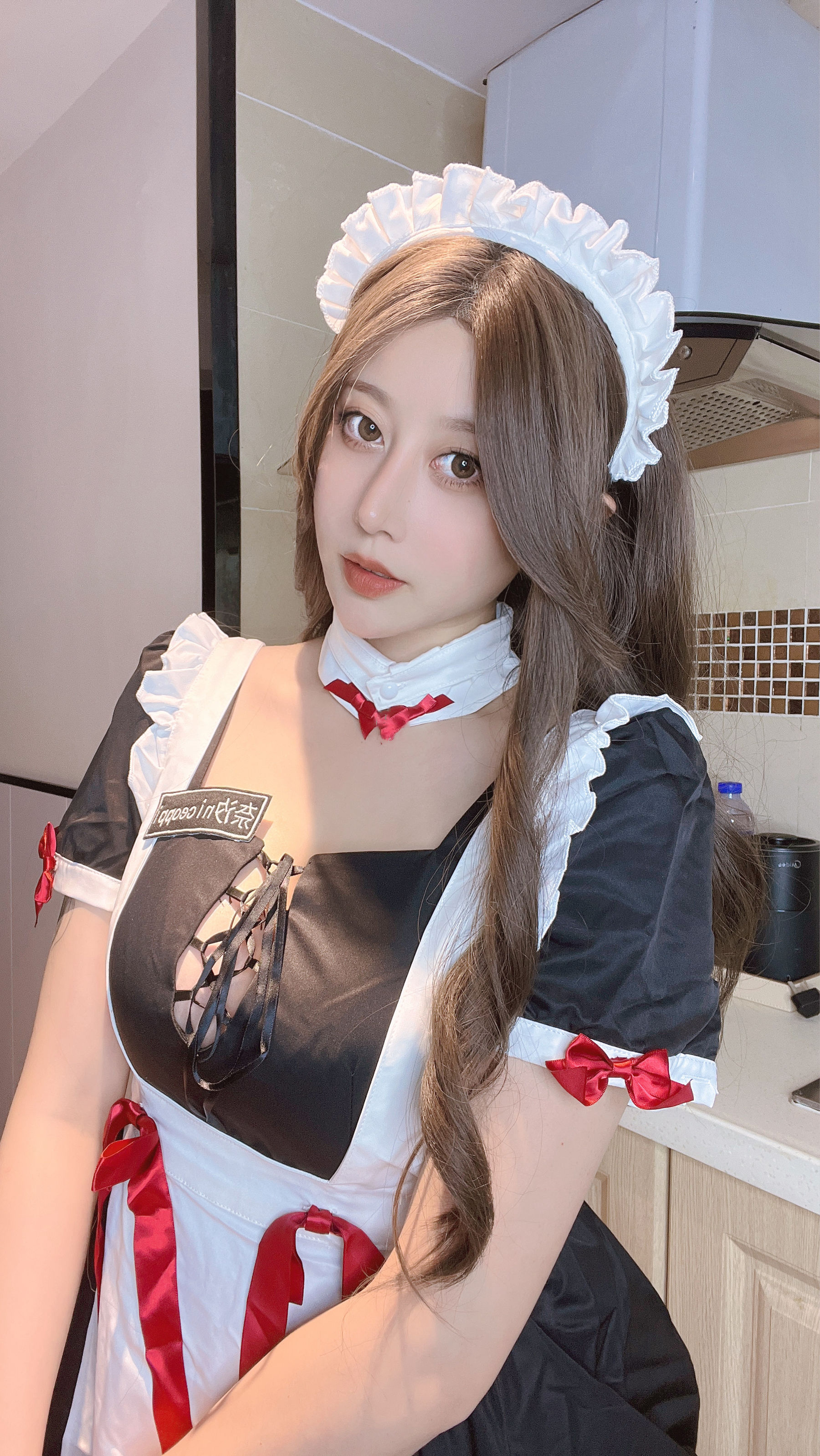 萌妹奈汐酱nice – 奶鲜女仆 Cosplay-第48张