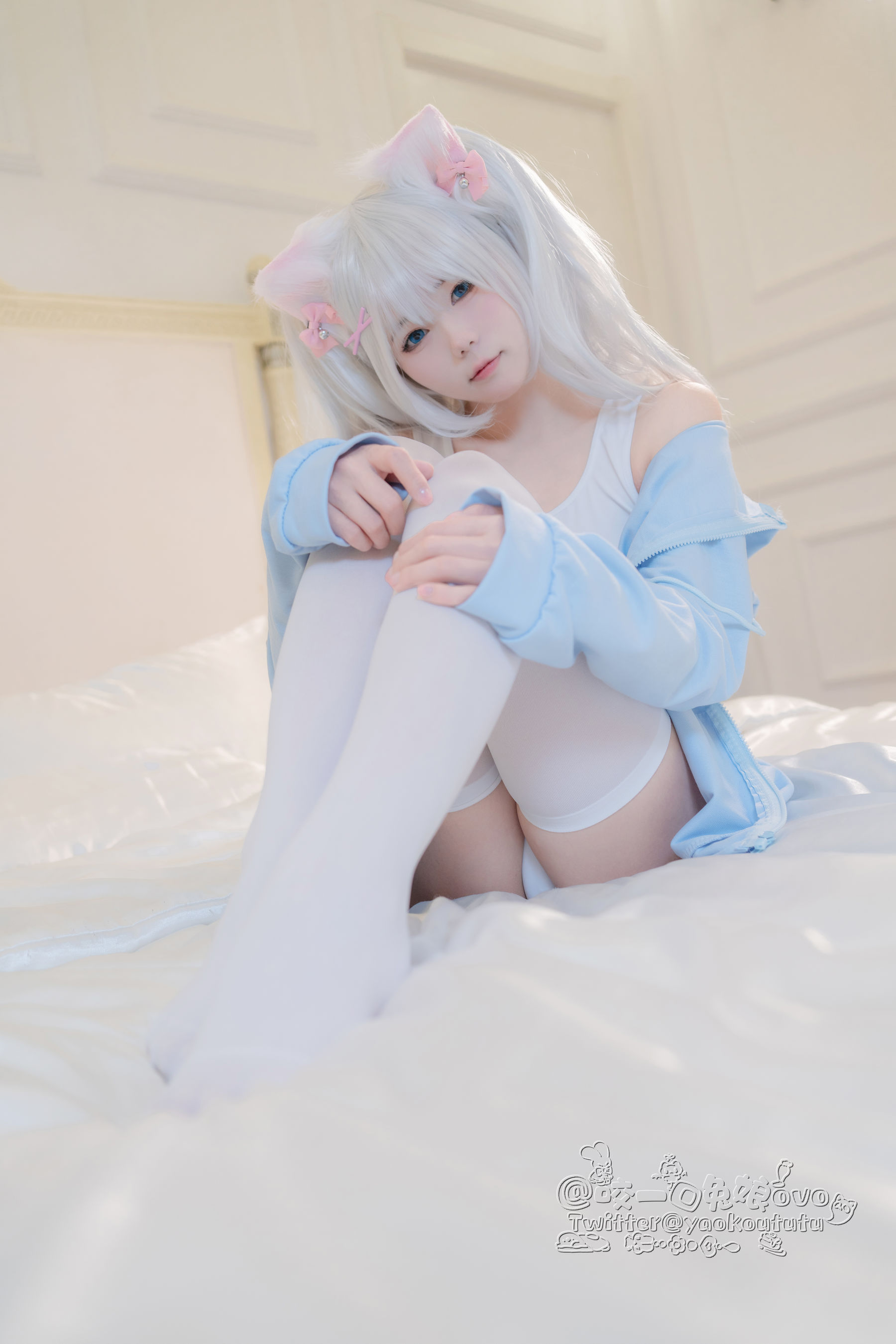 咬一口兔娘 – 做你的猫 Cosplay-第6张