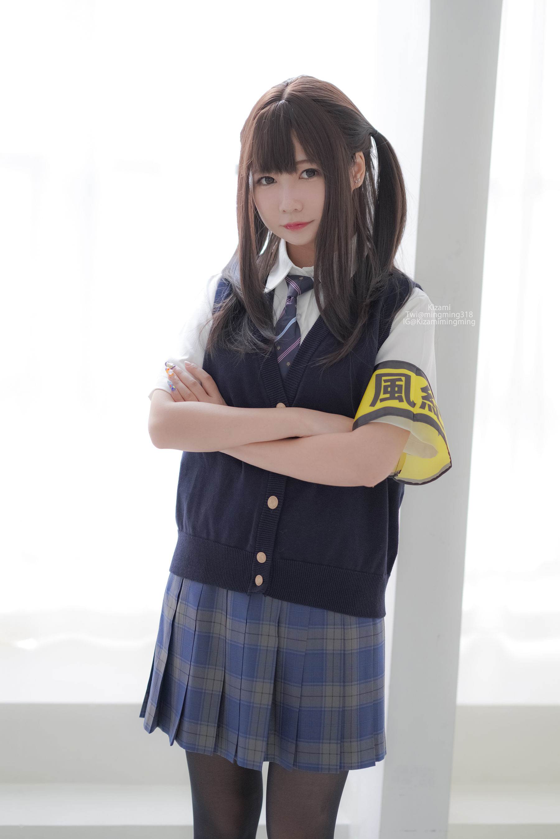 銘銘Kizami – JK黑丝 Cosplay-第103张