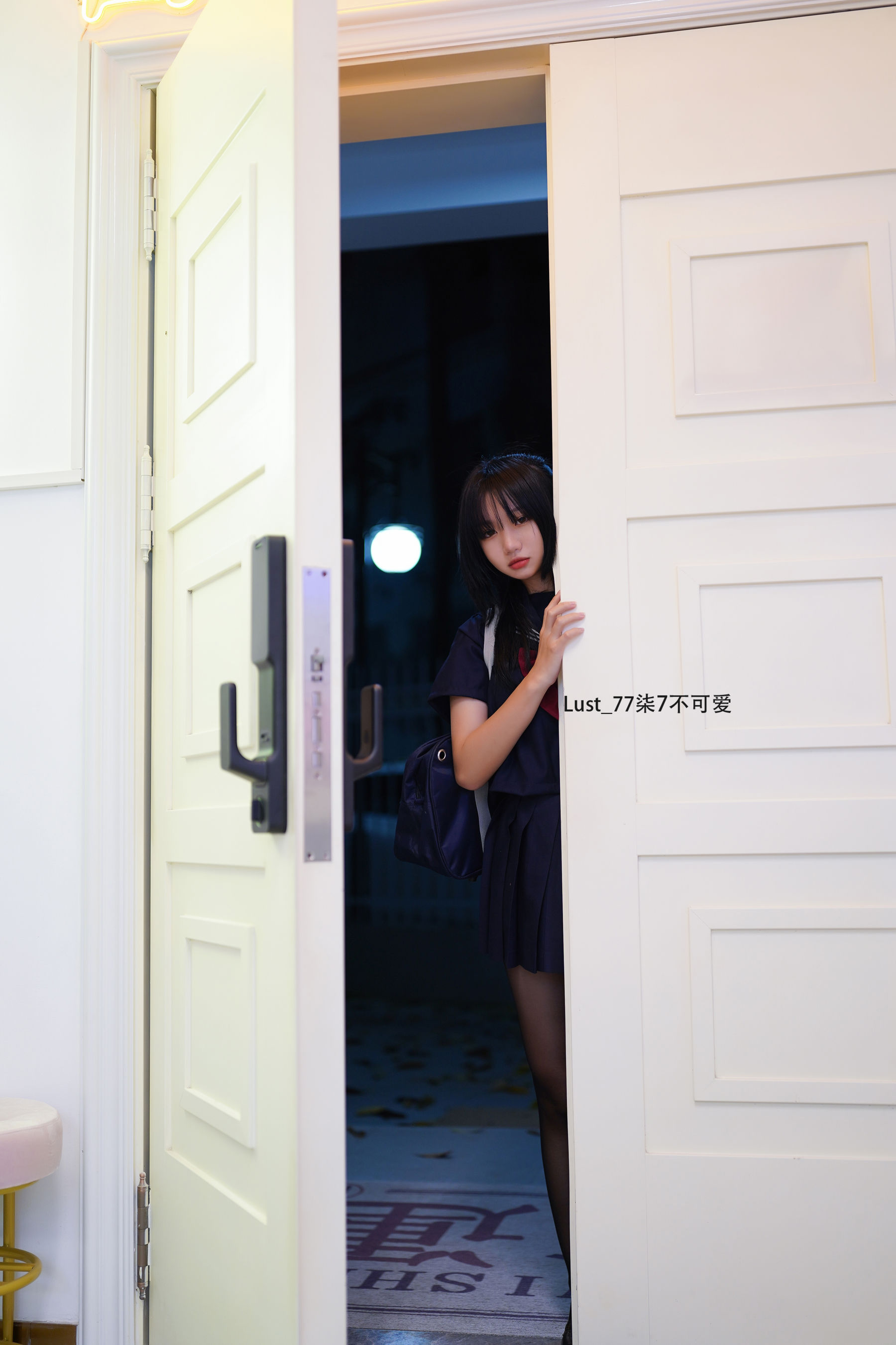 动漫博主柒柒要乖哦 – 反差JK少女 Cosplay-第11张