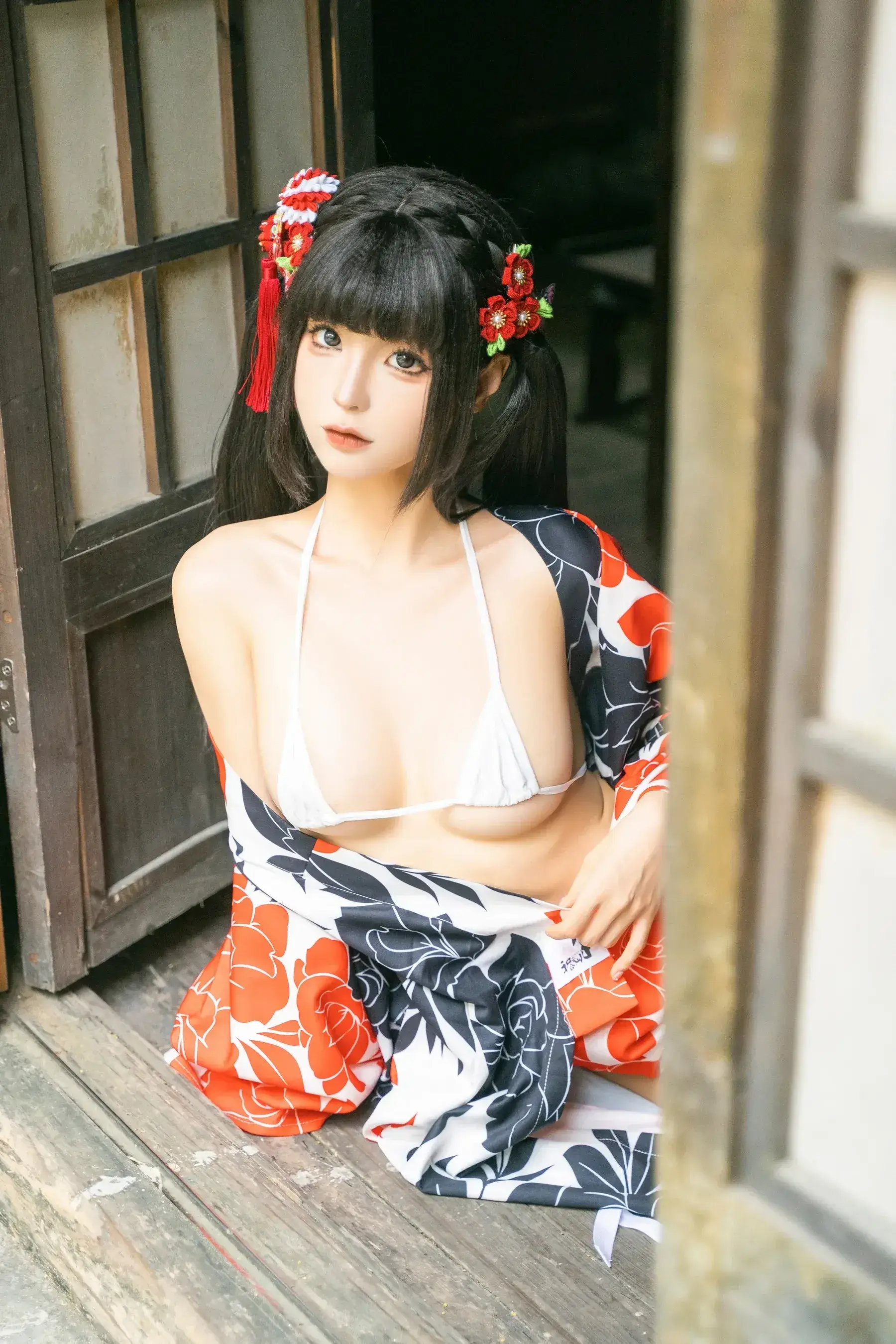 蠢沫沫 – 四月T2订阅《祭》[57P] Cosplay-第16张