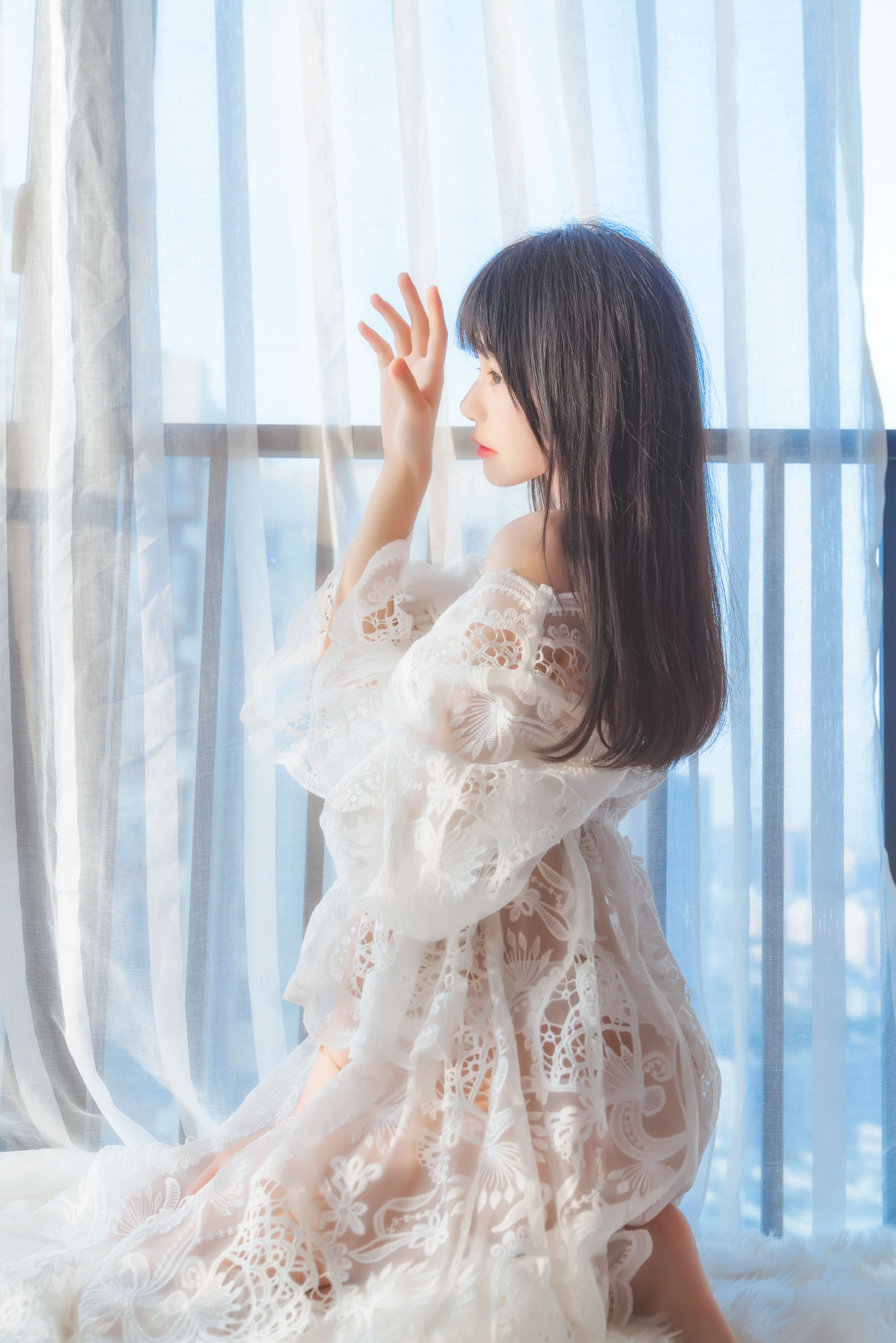 桜桃喵 – 初雪 Cosplay-第43张