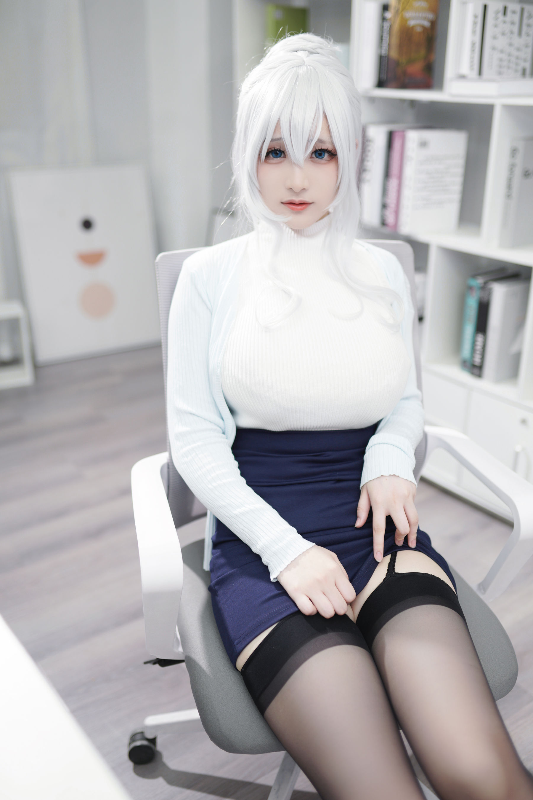 幼愛youmeko – 未亡人雪女 Cosplay-第66张