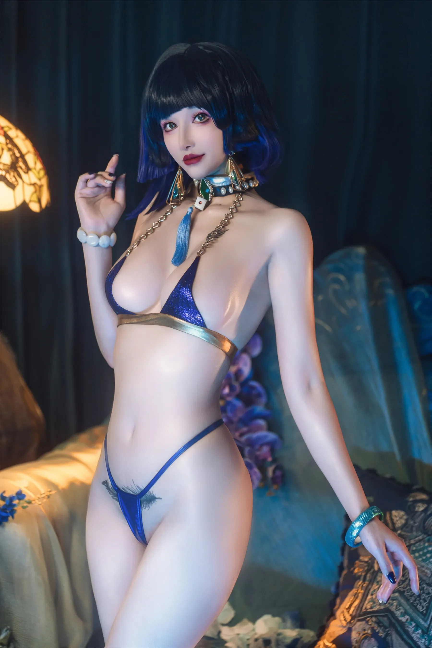 鹿八岁baby – 原神 夜兰 Cosplay-第16张