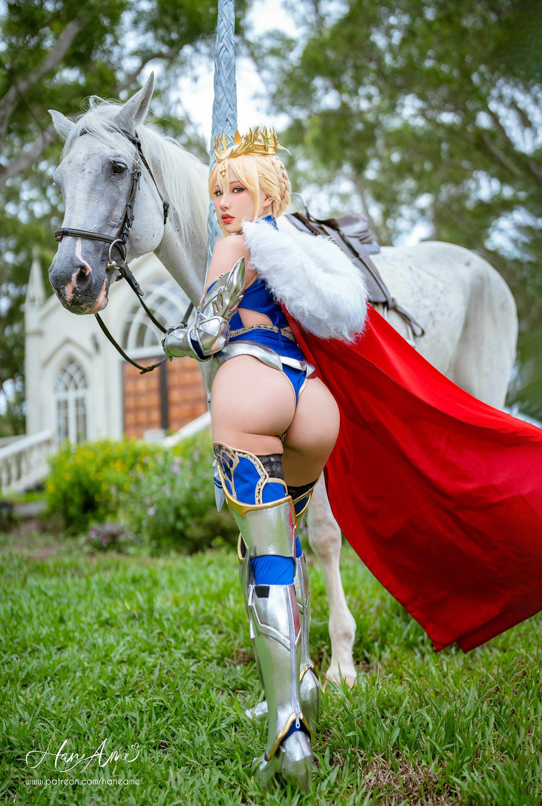 Hane Ame 雨波写真 – ARTORIA LANCER Photobook (FGO) – 1 Cosplay-第26张