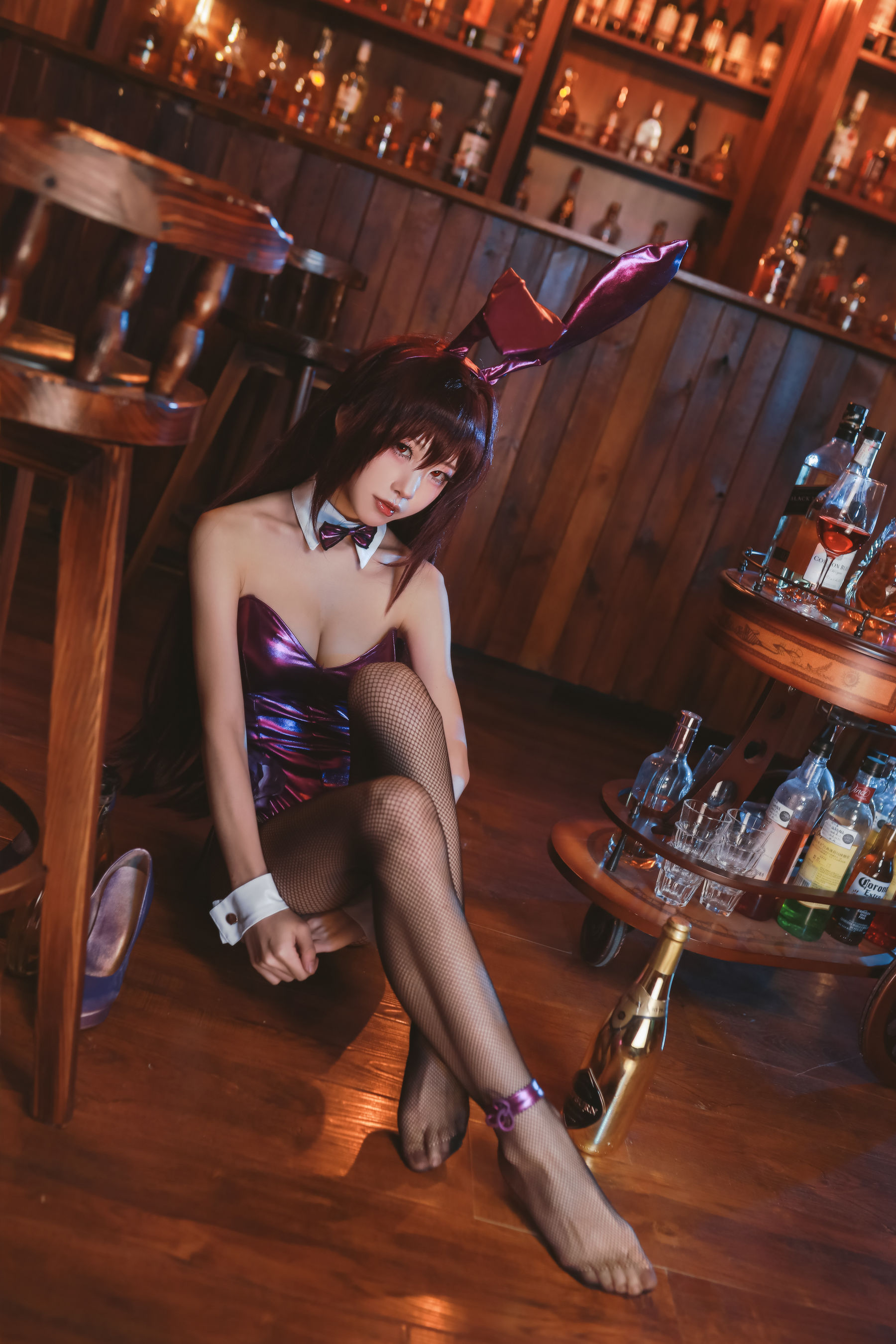[Cosplay写真] 动漫博主水淼aqua – 斯卡哈 Cosplay-第22张