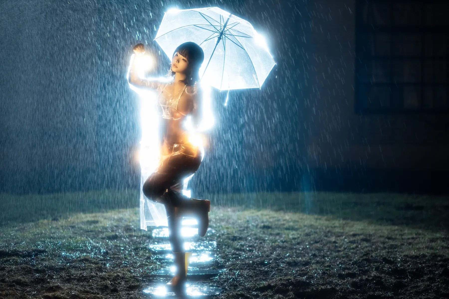 yuuhui玉汇 – 雨夜独舞 Cosplay-第2张