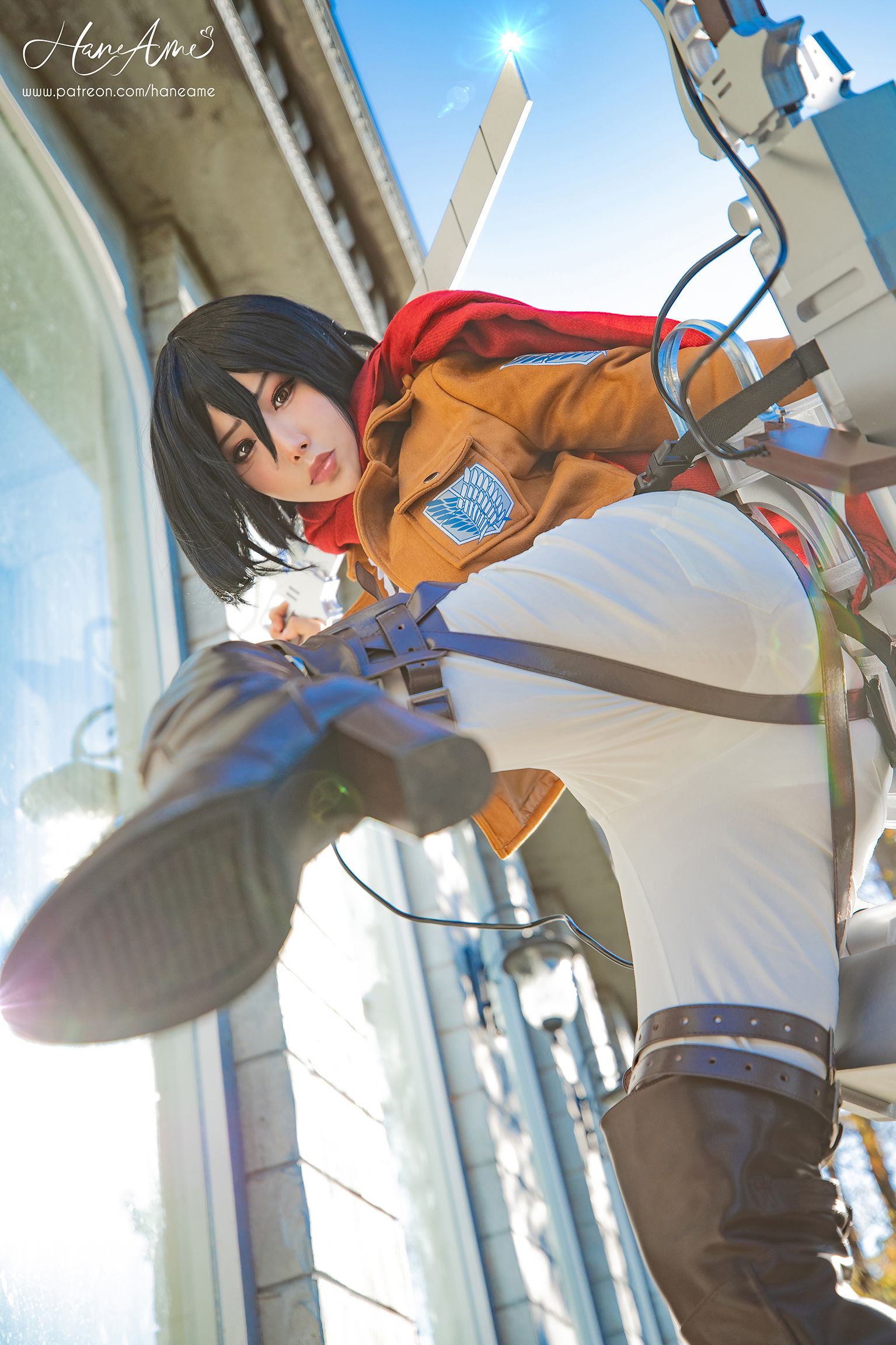 Hane Ame 雨波写真 – 进击的巨人 Cosplay-第9张