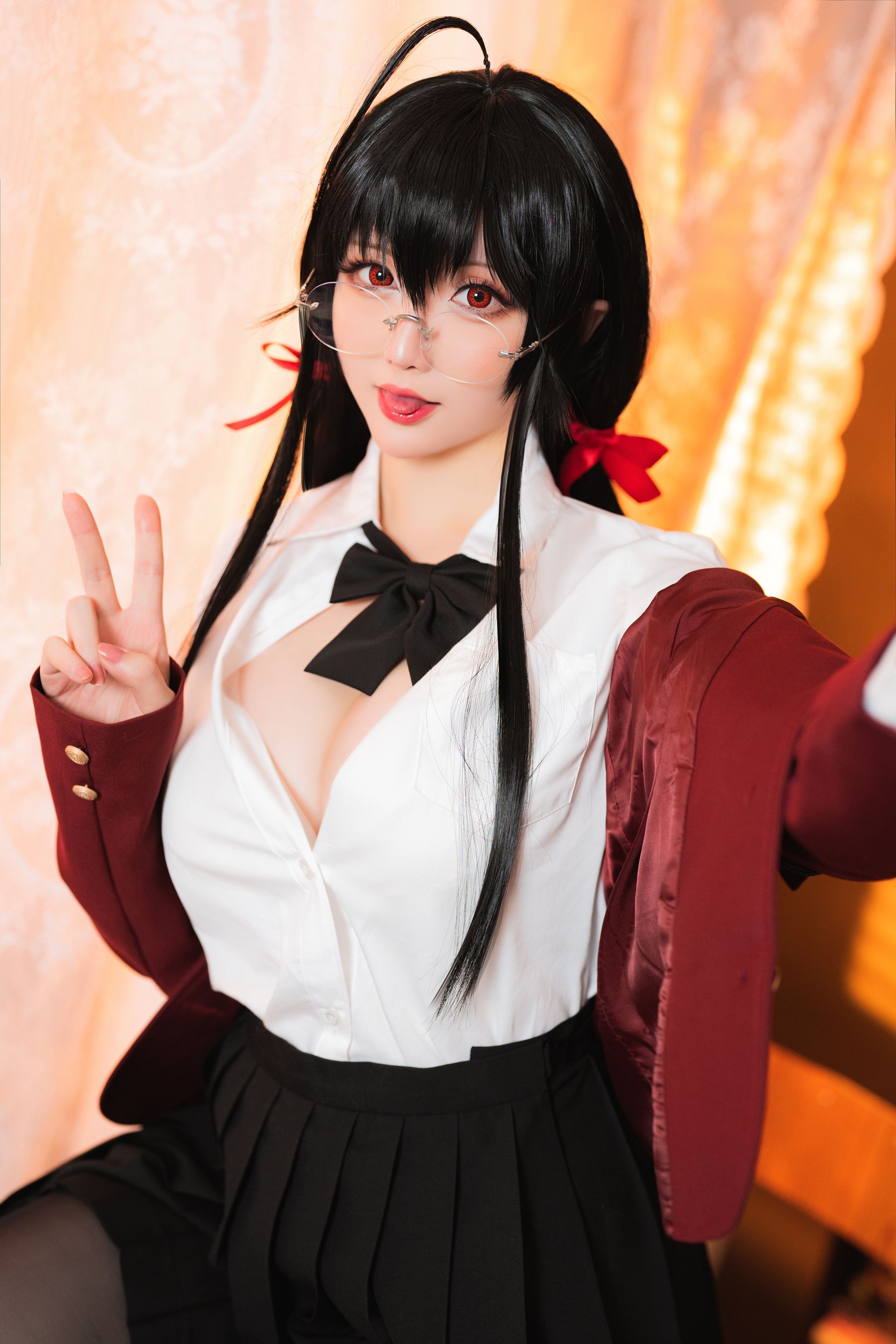 Coser小姐姐星之迟迟 – JK大凤 Cosplay-第8张