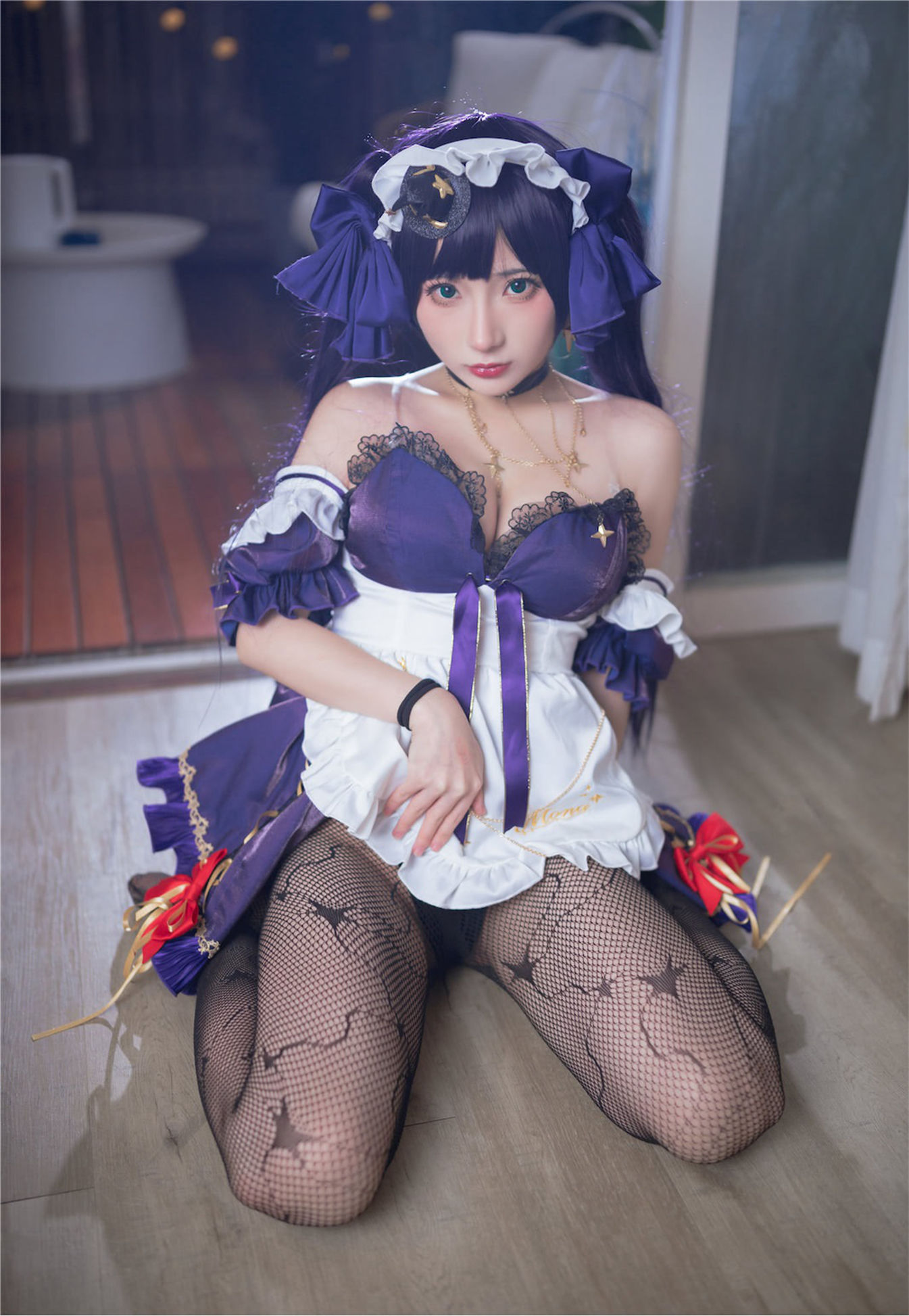 是三不是世w – 原神莫娜女仆 Cosplay-第10张