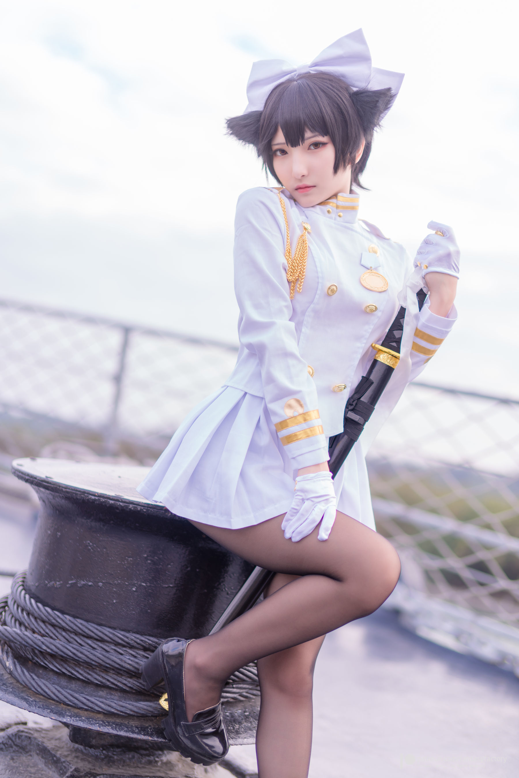 [Fantasy Factory] 小丁Cosplay – 魔女 浴池 黑丝 Cosplay-第5张