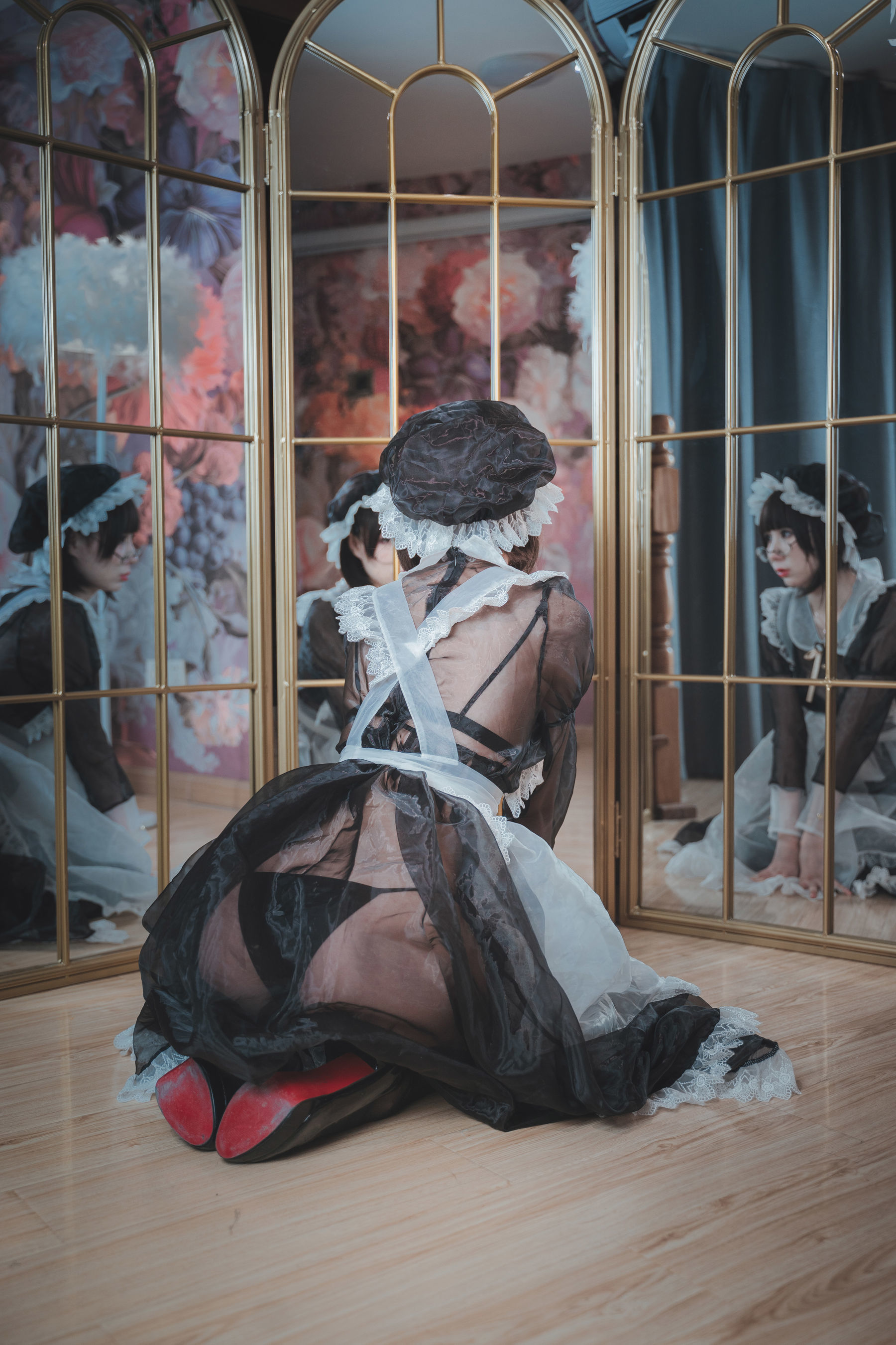 西园寺南歌 – 透明女仆 Cosplay-第30张