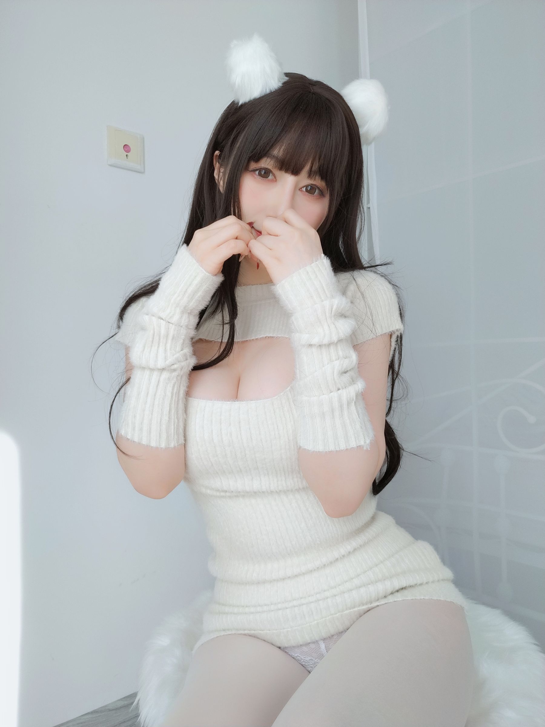 Coser小姐姐白银 – 白い真珠 Cosplay-第38张