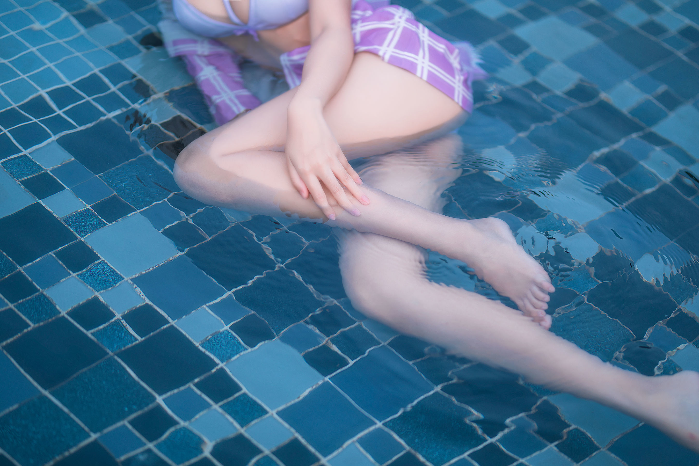 微博妹子三度_69 玛修泳装 Cosplay-第30张