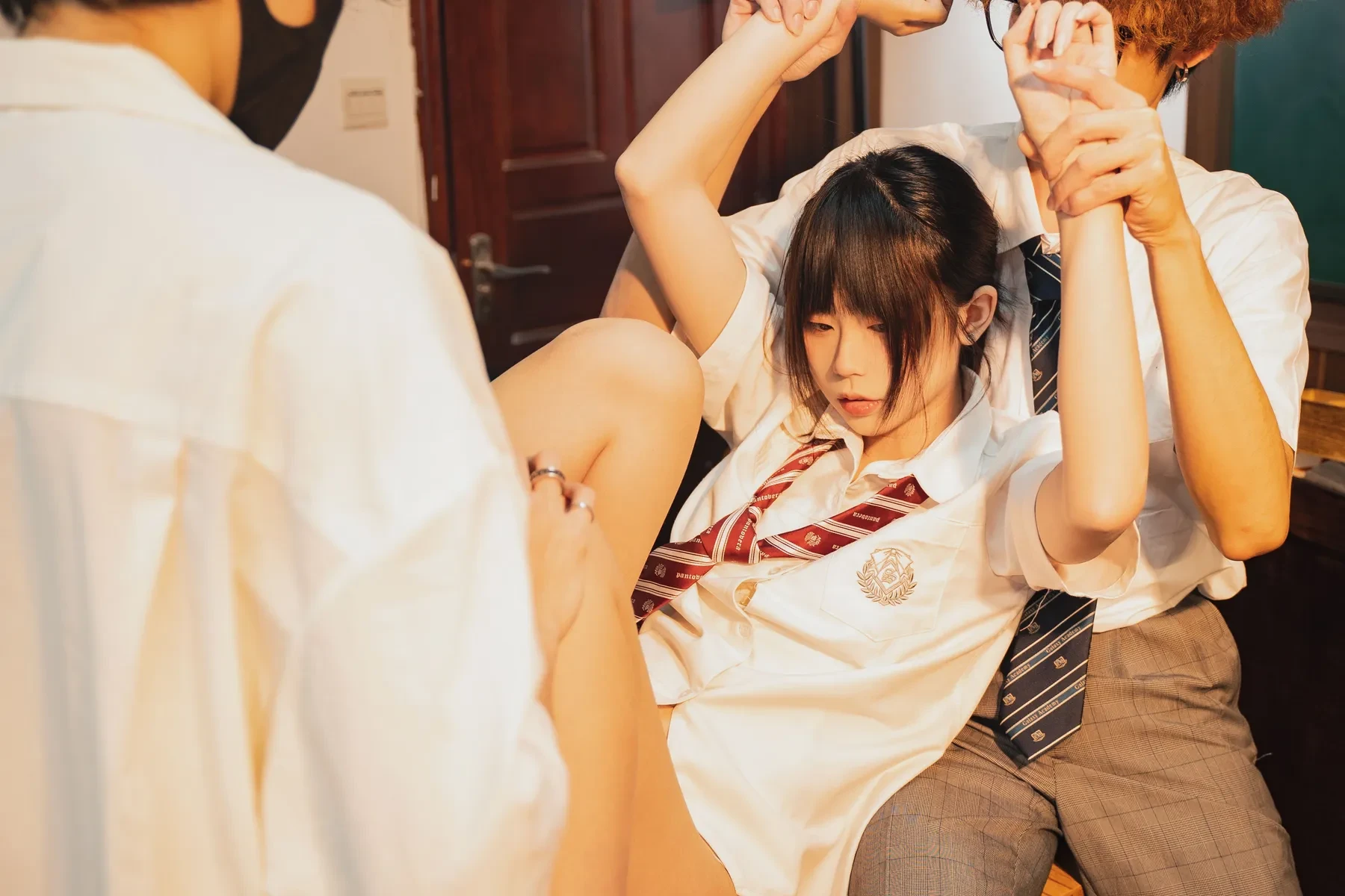 安曜曜 – 教室 放学后 Cosplay-第12张