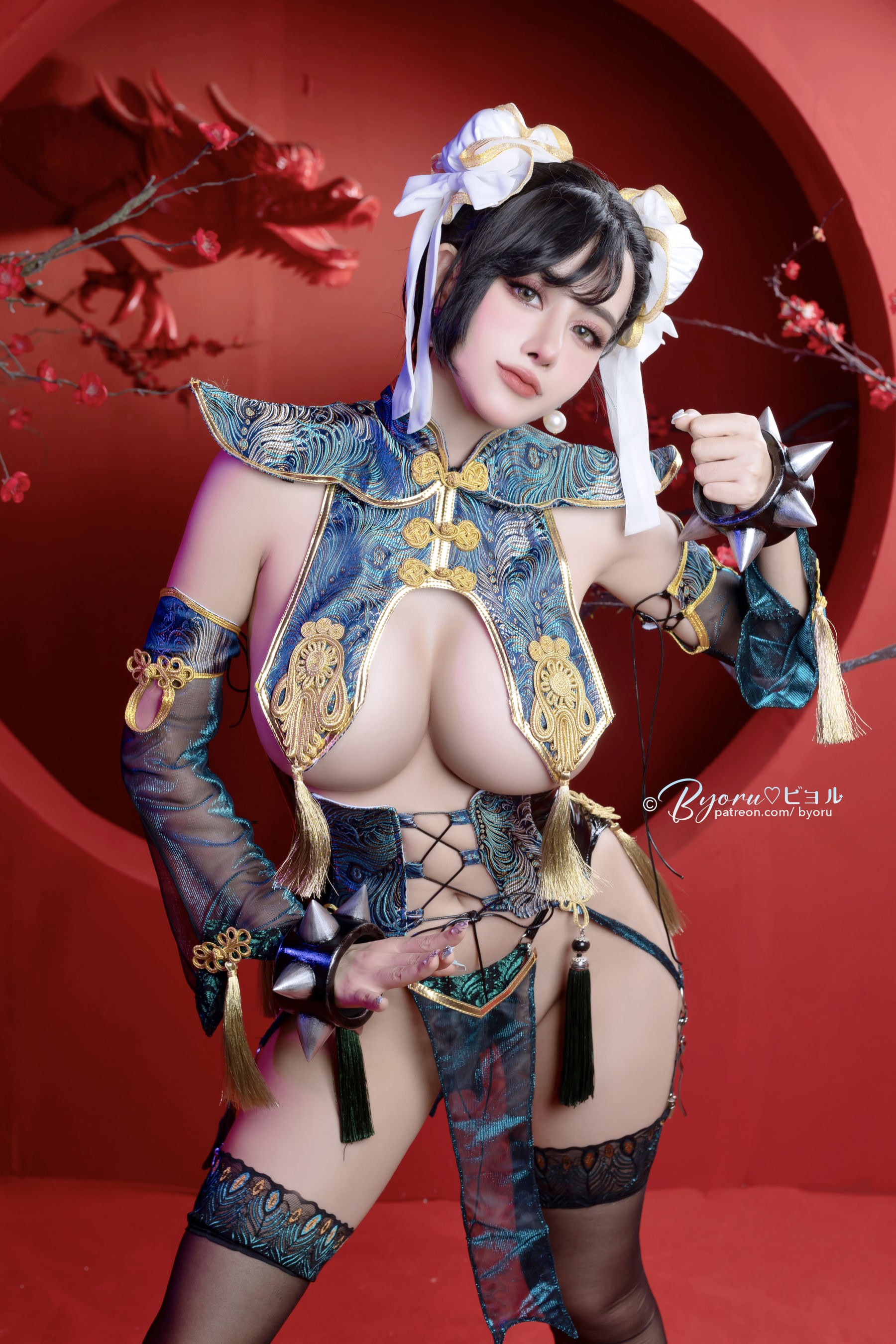 日本性感萝莉Byoru – Chunli Cosplay-第6张