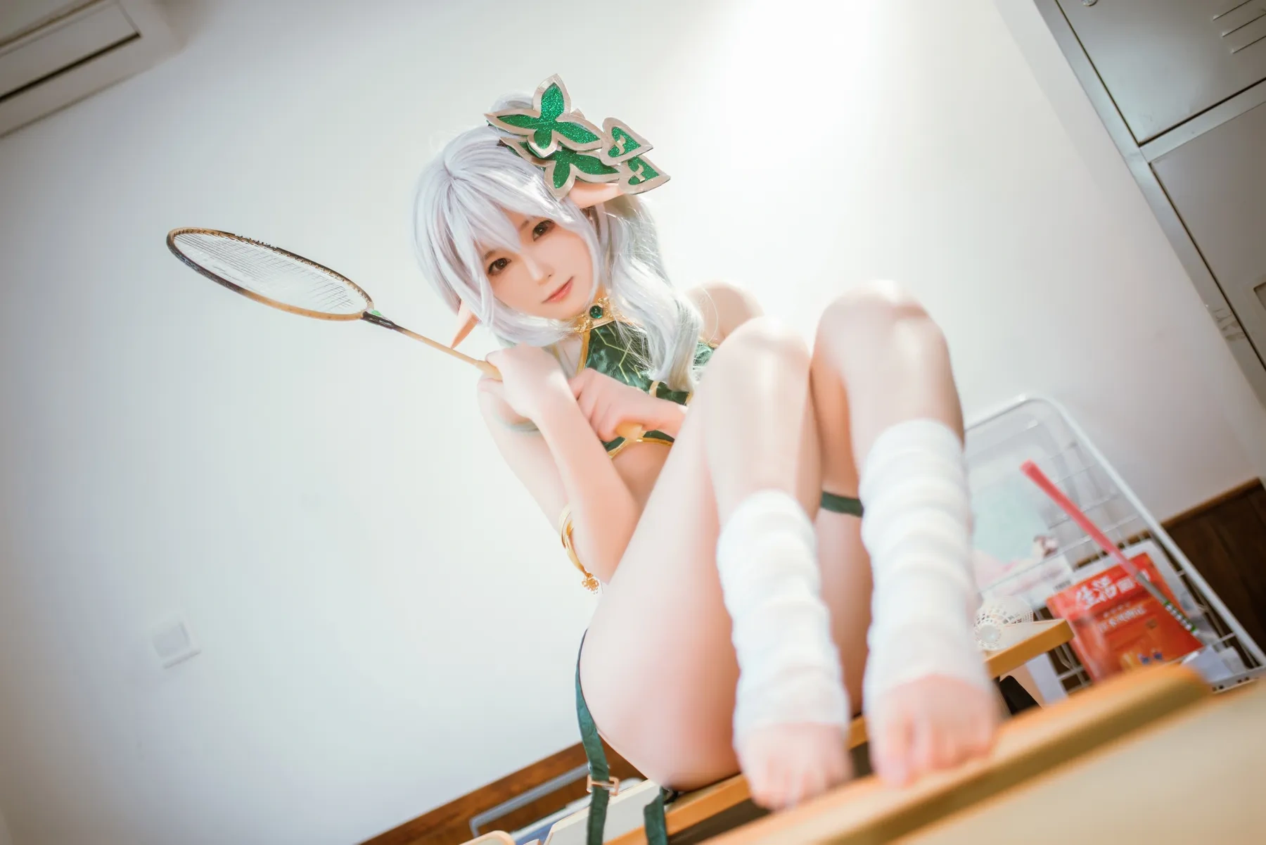 Quan冉有点饿 – 纳西妲 Cosplay-第44张