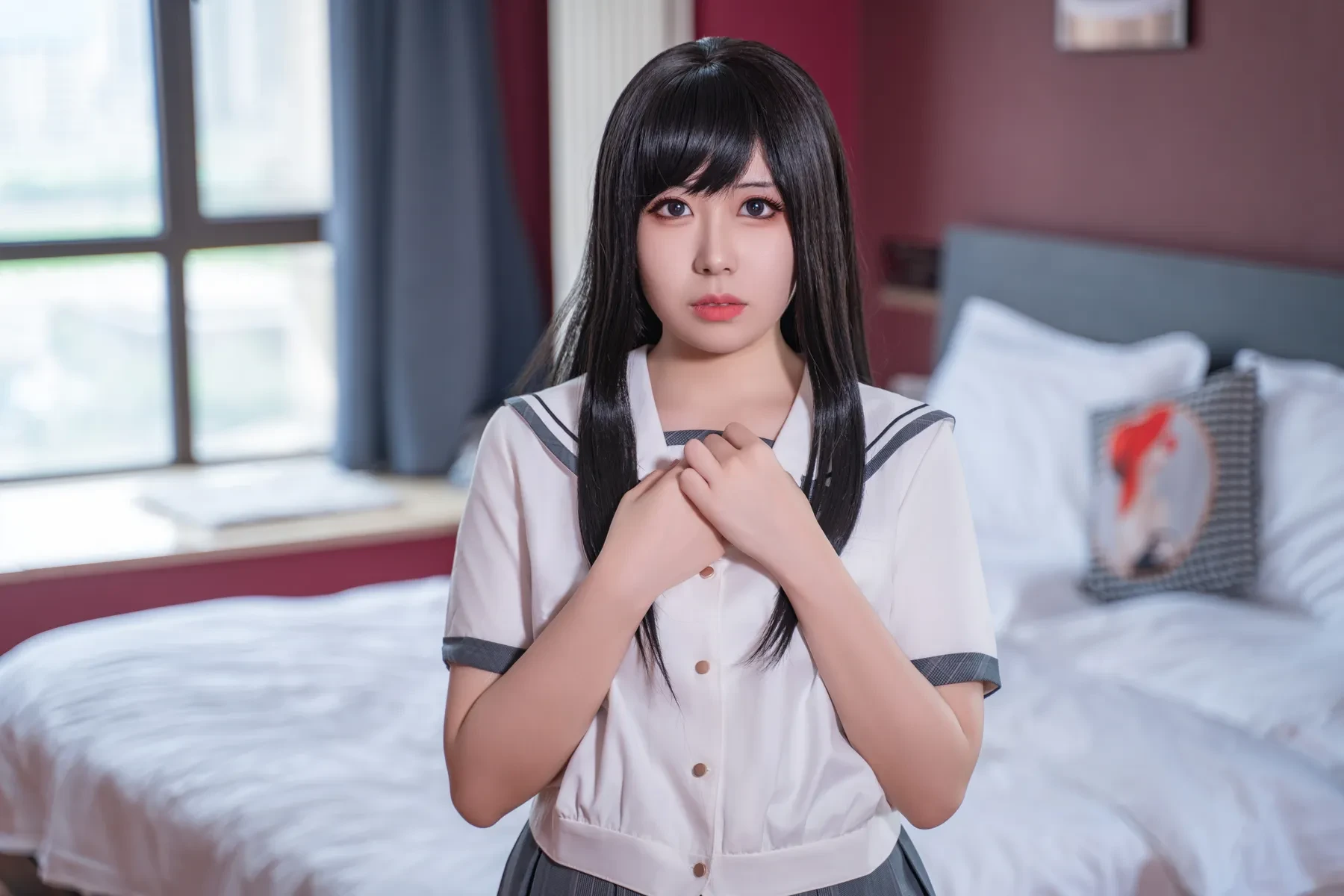 虎森森 – 下班后的OL2 Cosplay-第18张