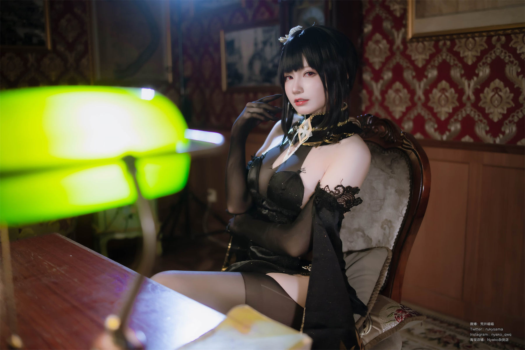 Nyako喵子 – 碧蓝航线镇海 Cosplay-第12张