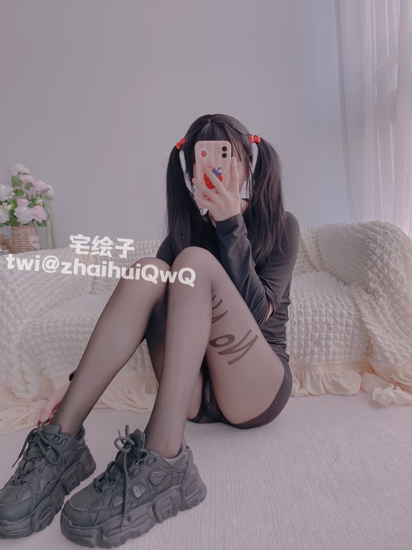 二阶堂 – 黑丝 Cosplay-第48张
