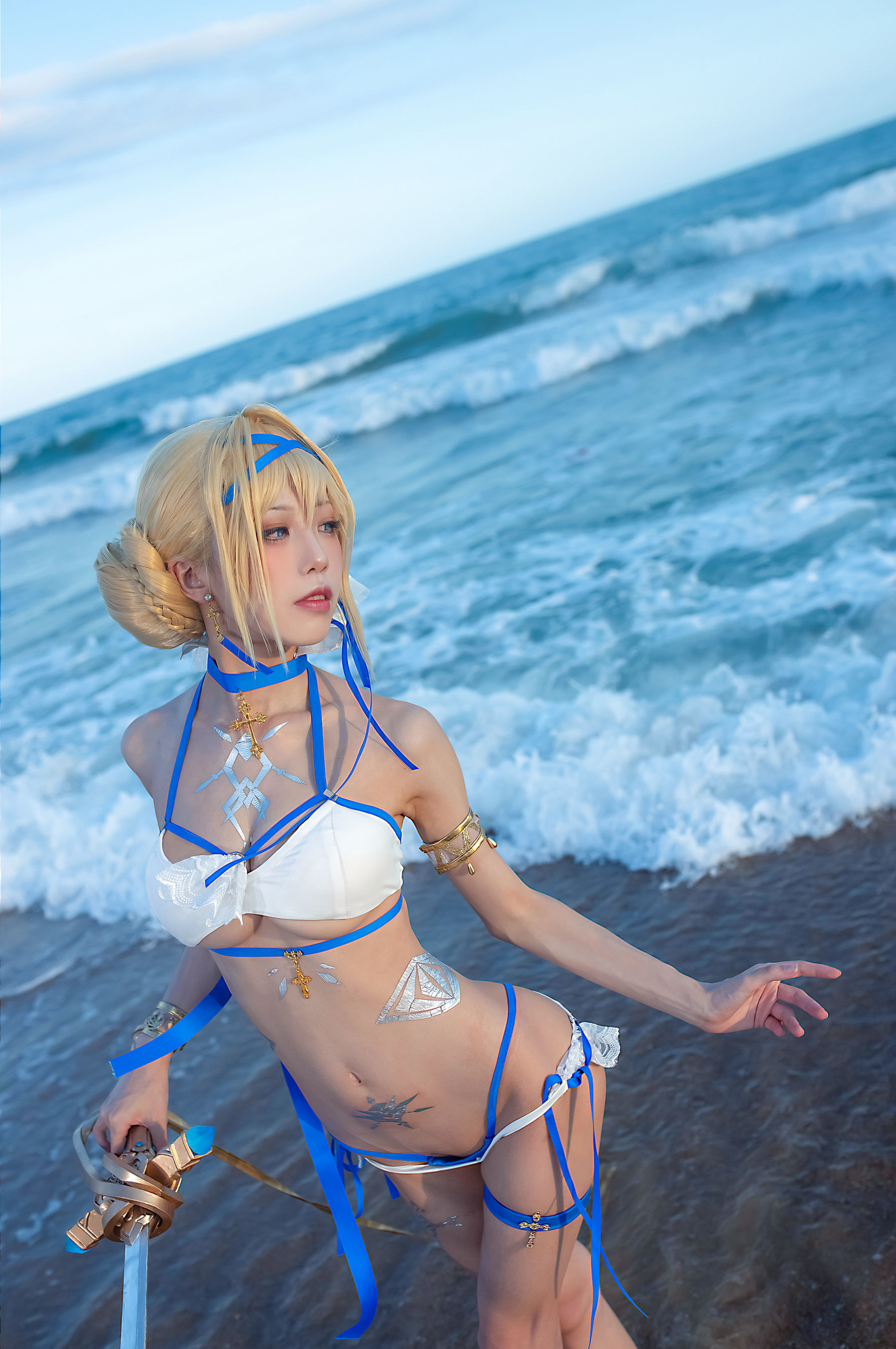 动漫博主水淼aqua – 圣女贞德 Cosplay-第29张