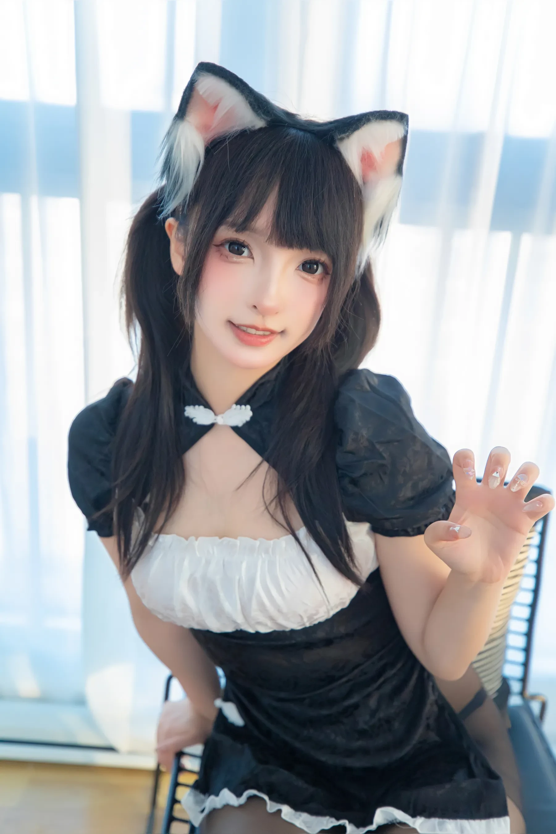 神楽坂真冬 – 猫猫女仆 Cosplay-第2张