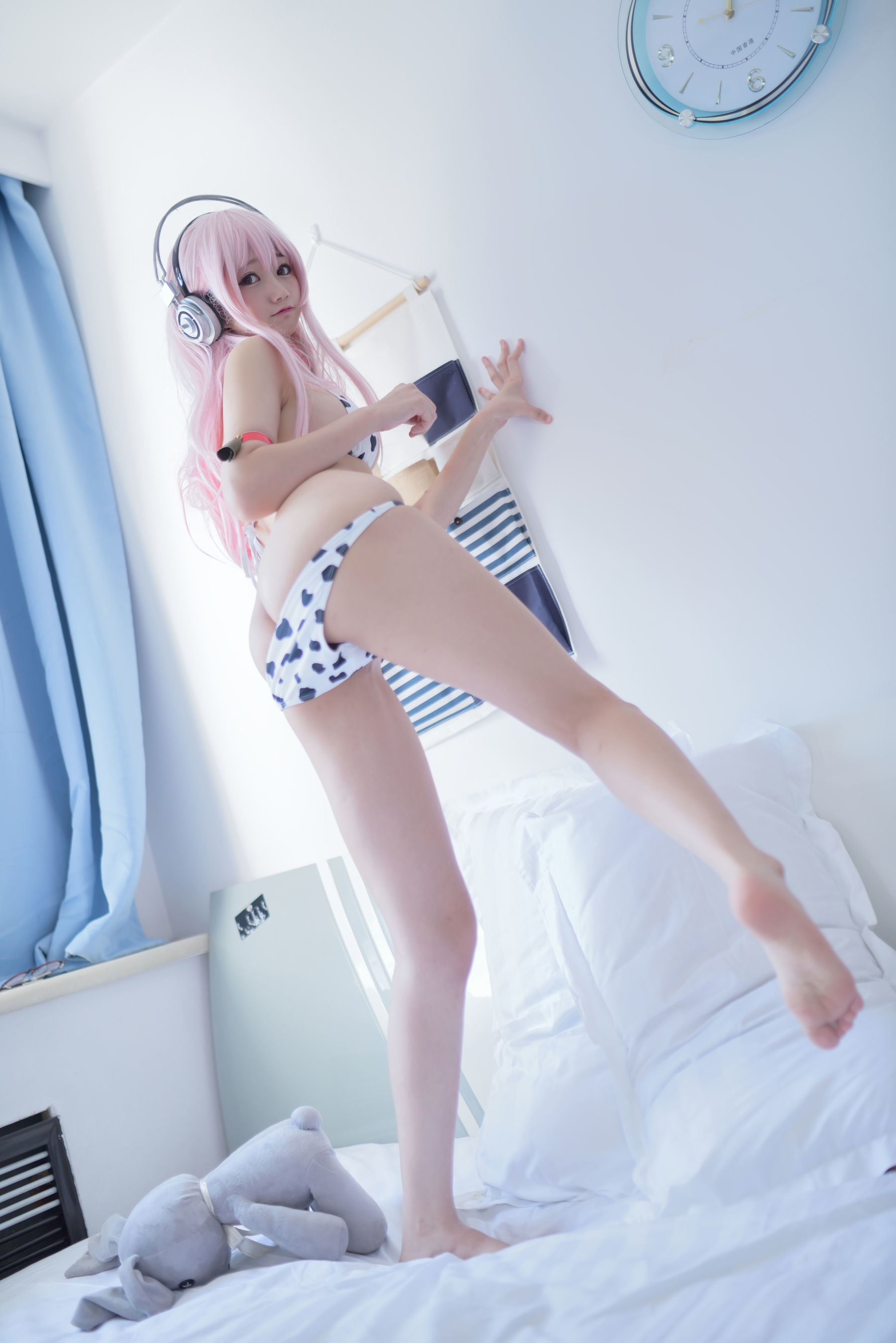 [萝莉COS] NAGISA魔物喵 Super Sonico 索尼子 Cosplay-第6张